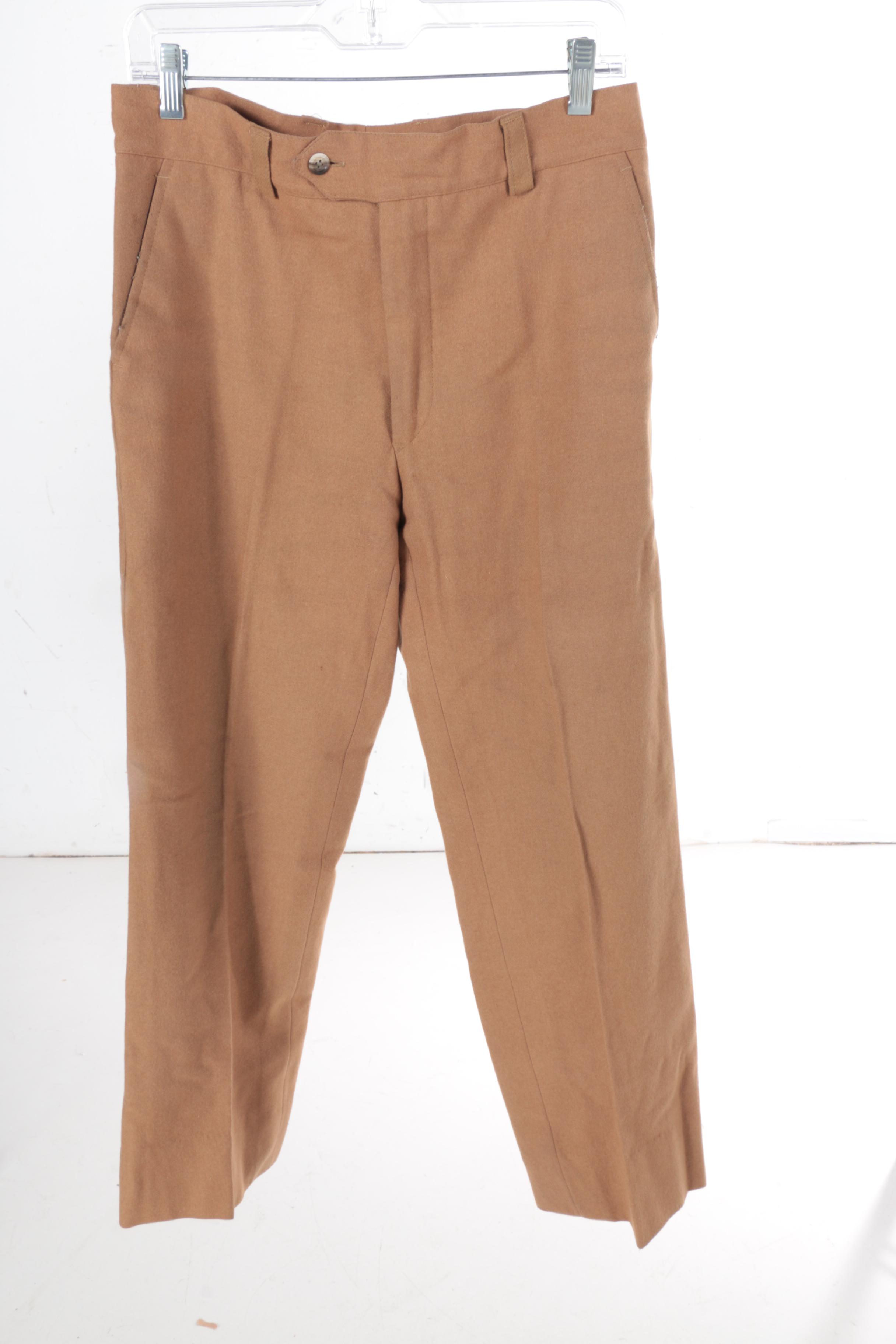 Women's Vintage Italian-Made Wool Pantsuit