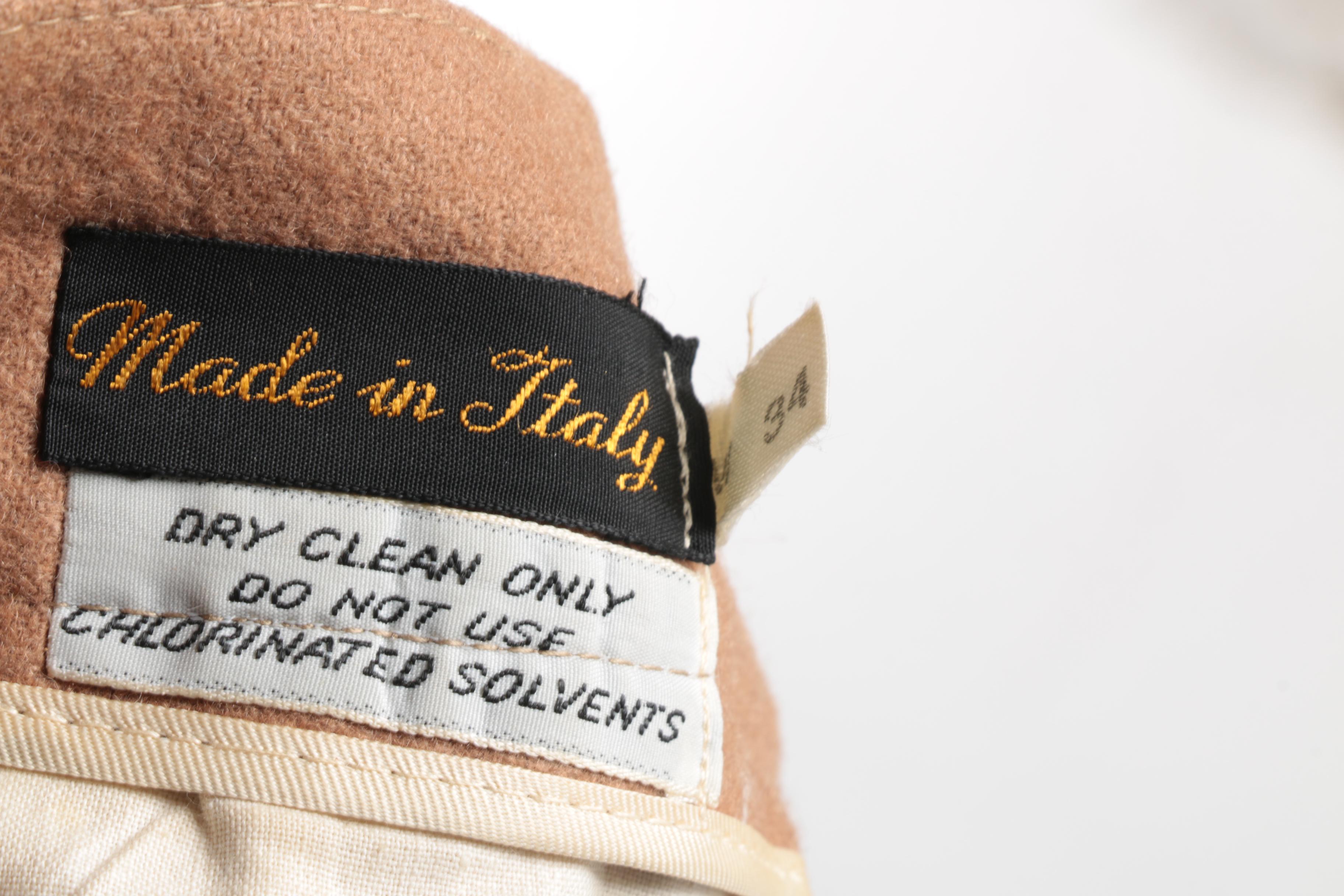 Women's Vintage Italian-Made Wool Pantsuit