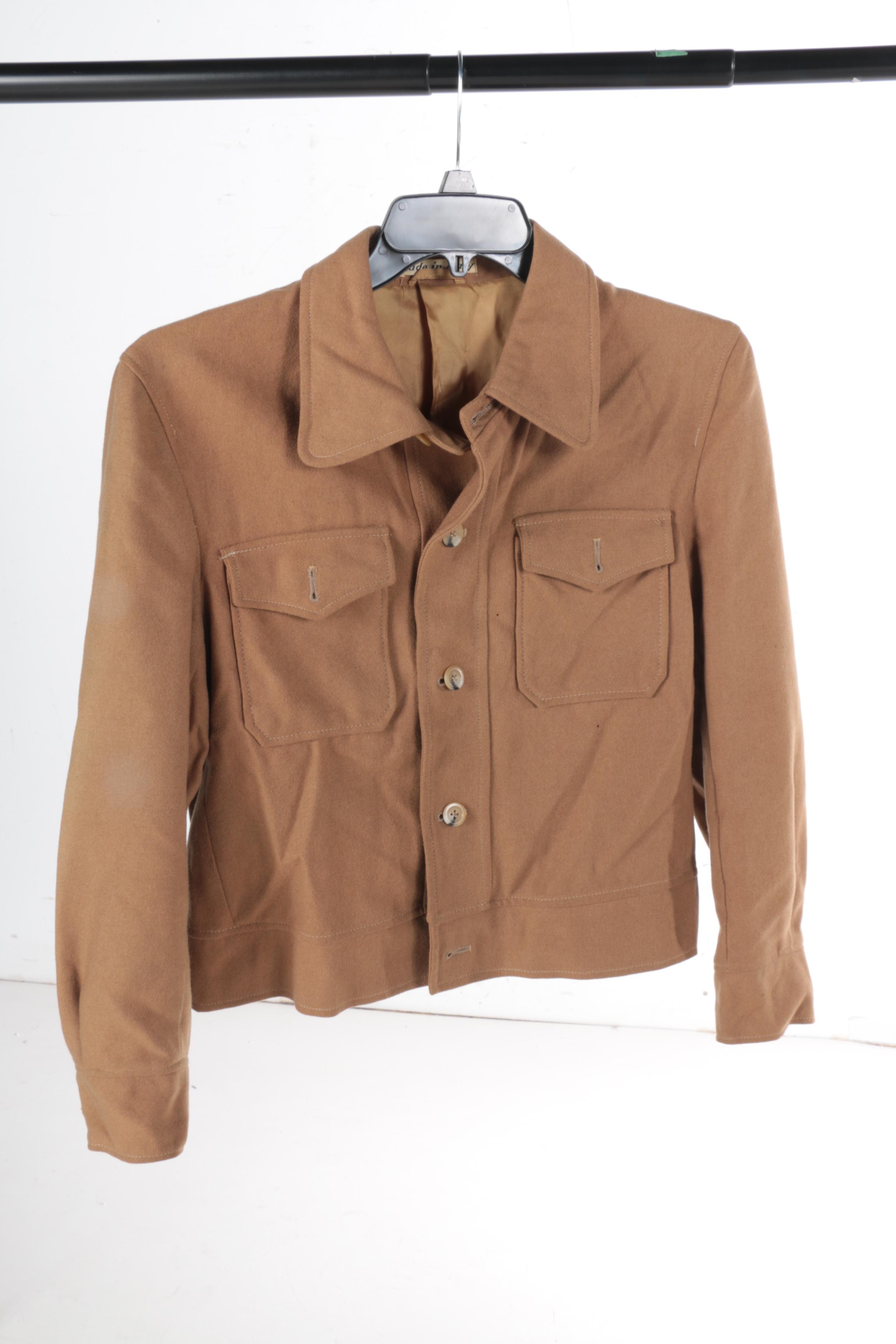 Women's Vintage Italian-Made Wool Pantsuit