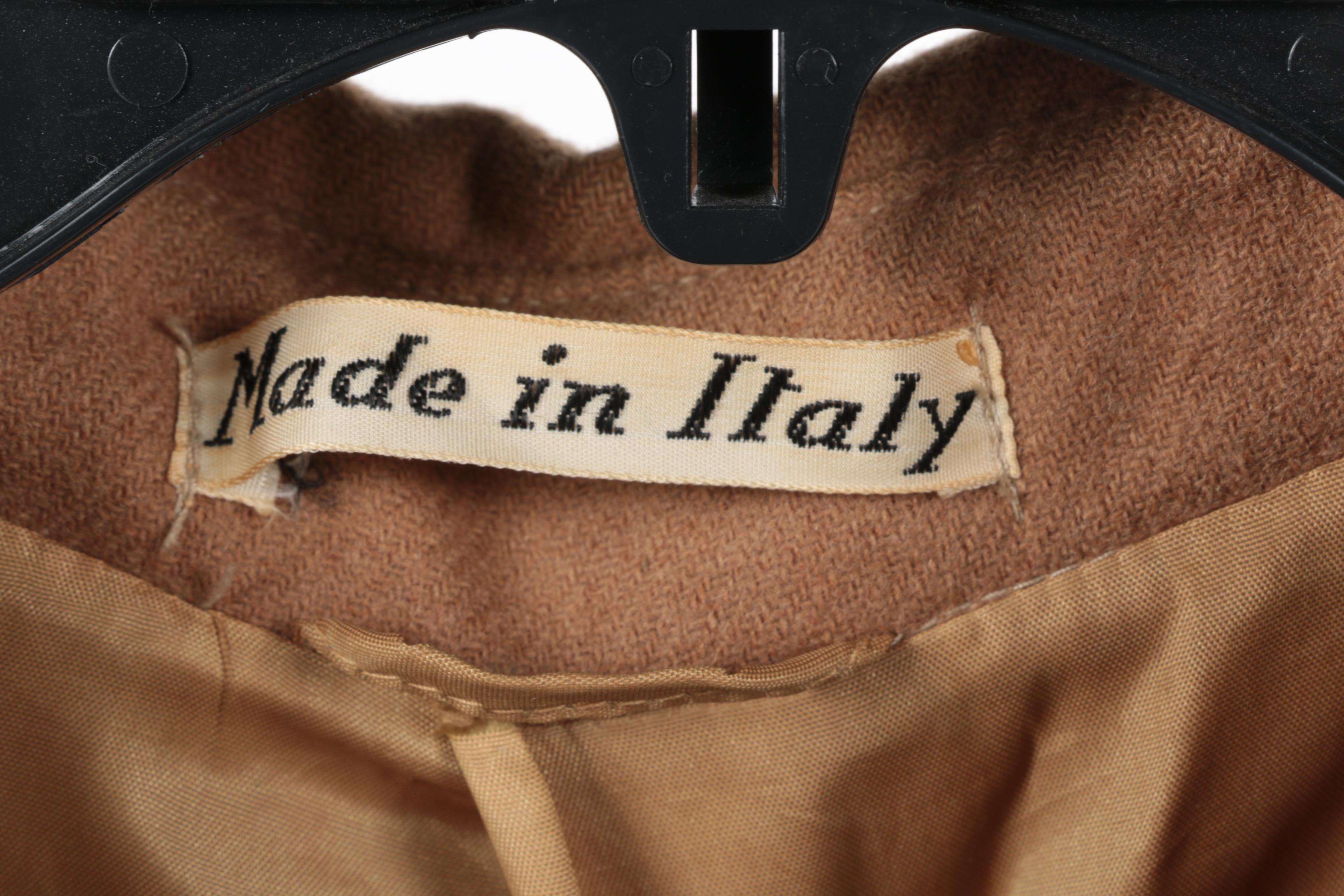 Women's Vintage Italian-Made Wool Pantsuit