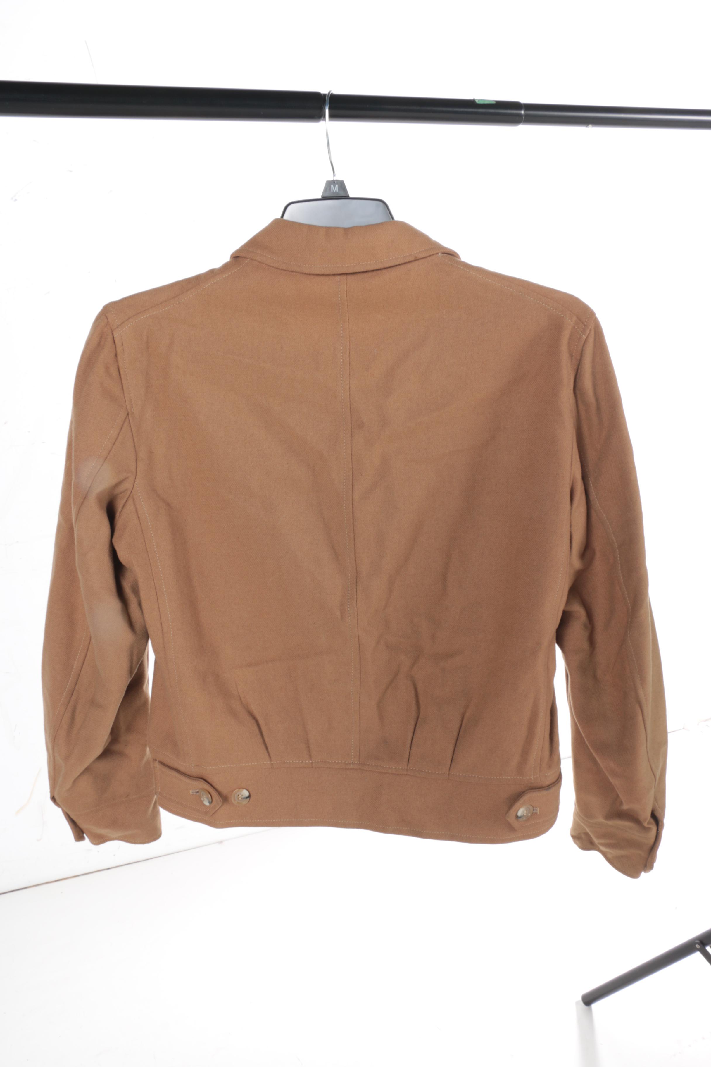 Women's Vintage Italian-Made Wool Pantsuit