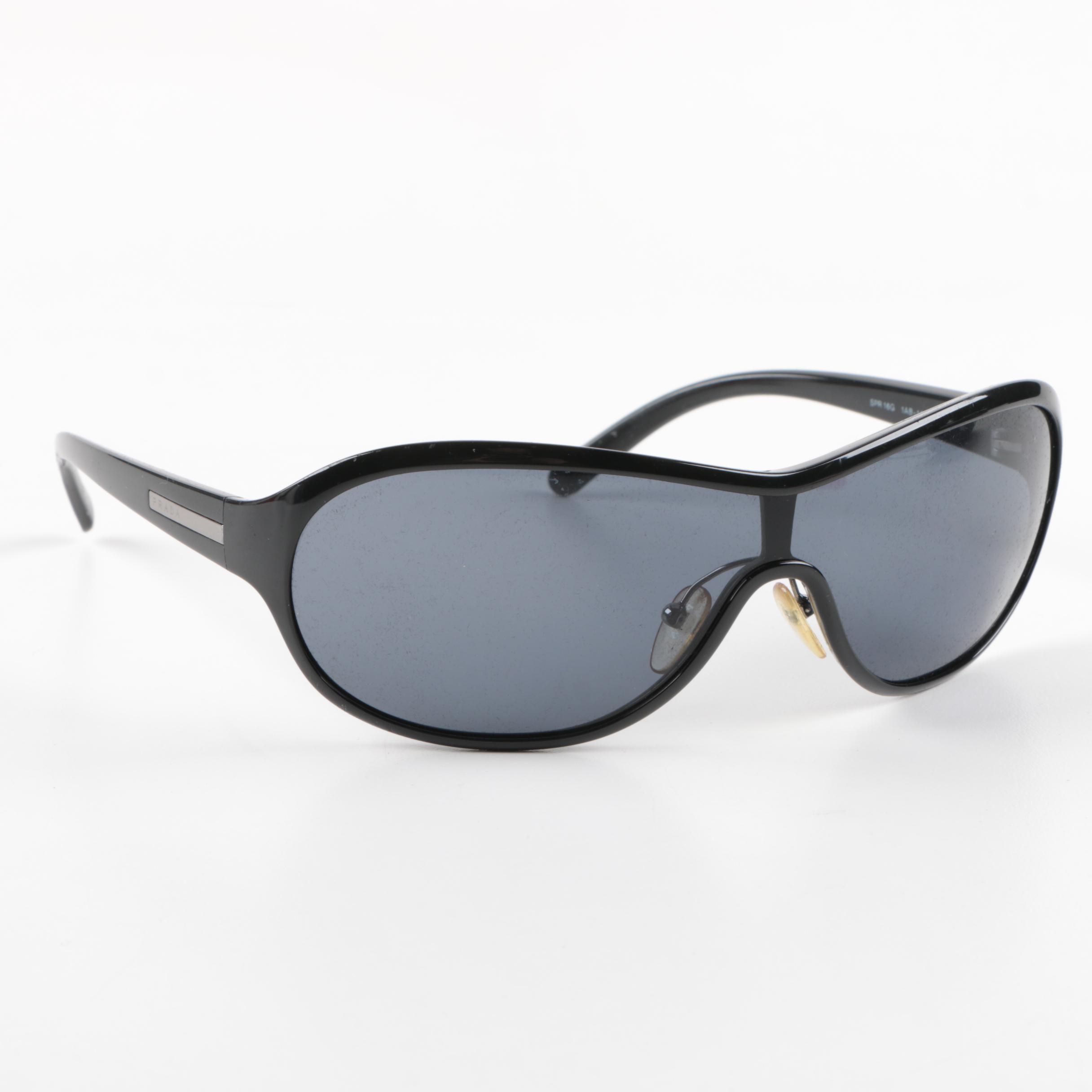 Prada Shield Sunglasses with Case