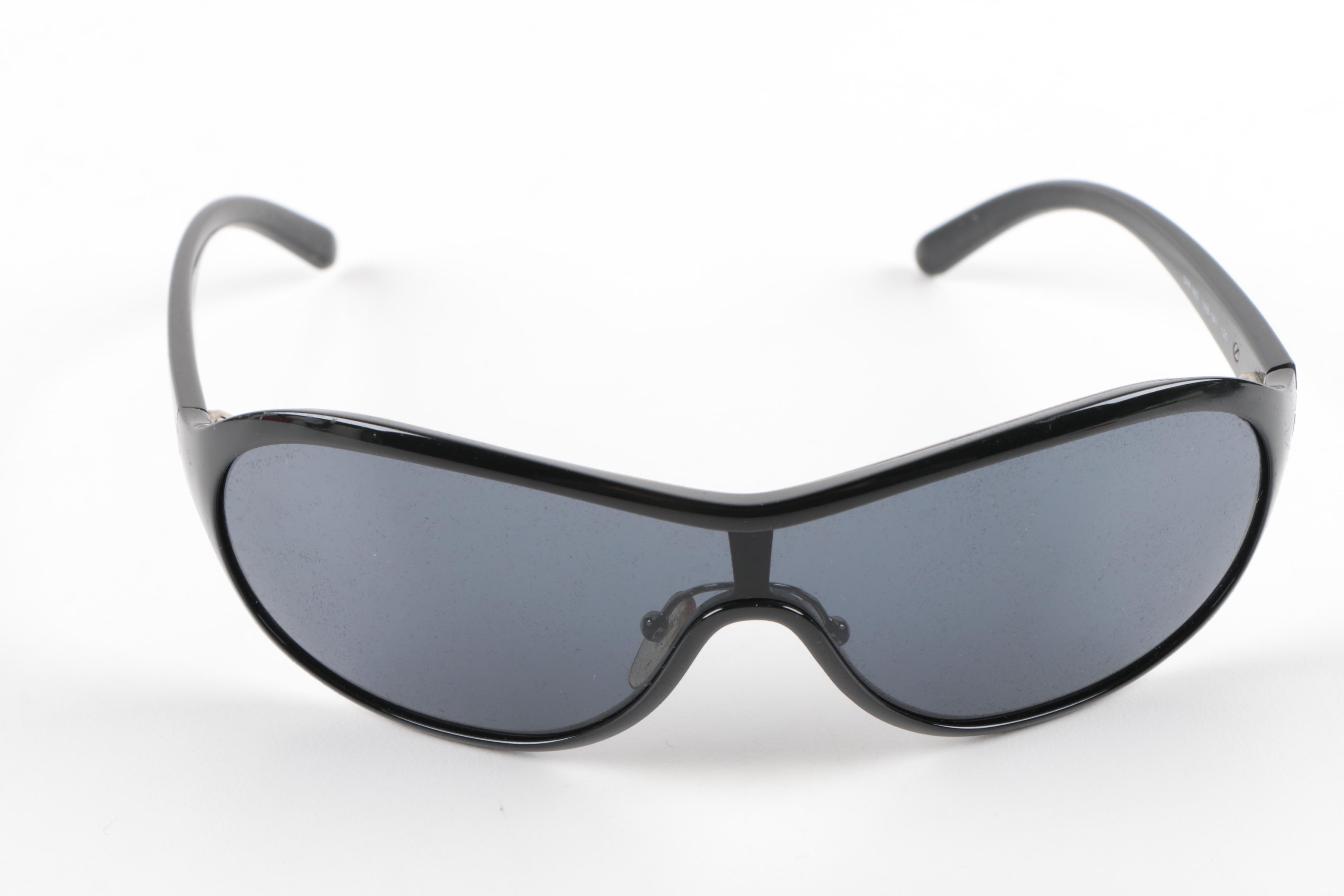 Prada Shield Sunglasses with Case