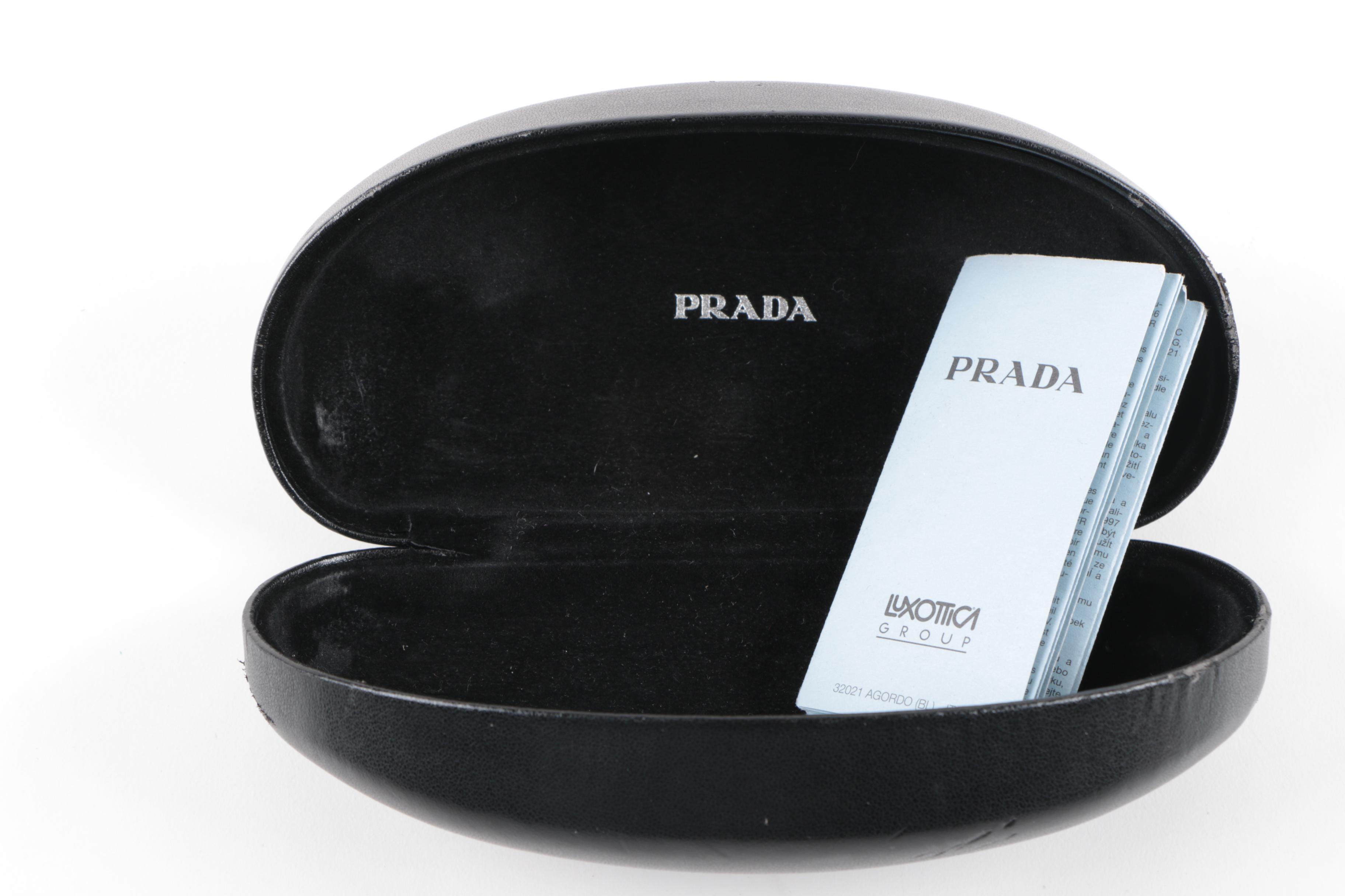 Prada Shield Sunglasses with Case