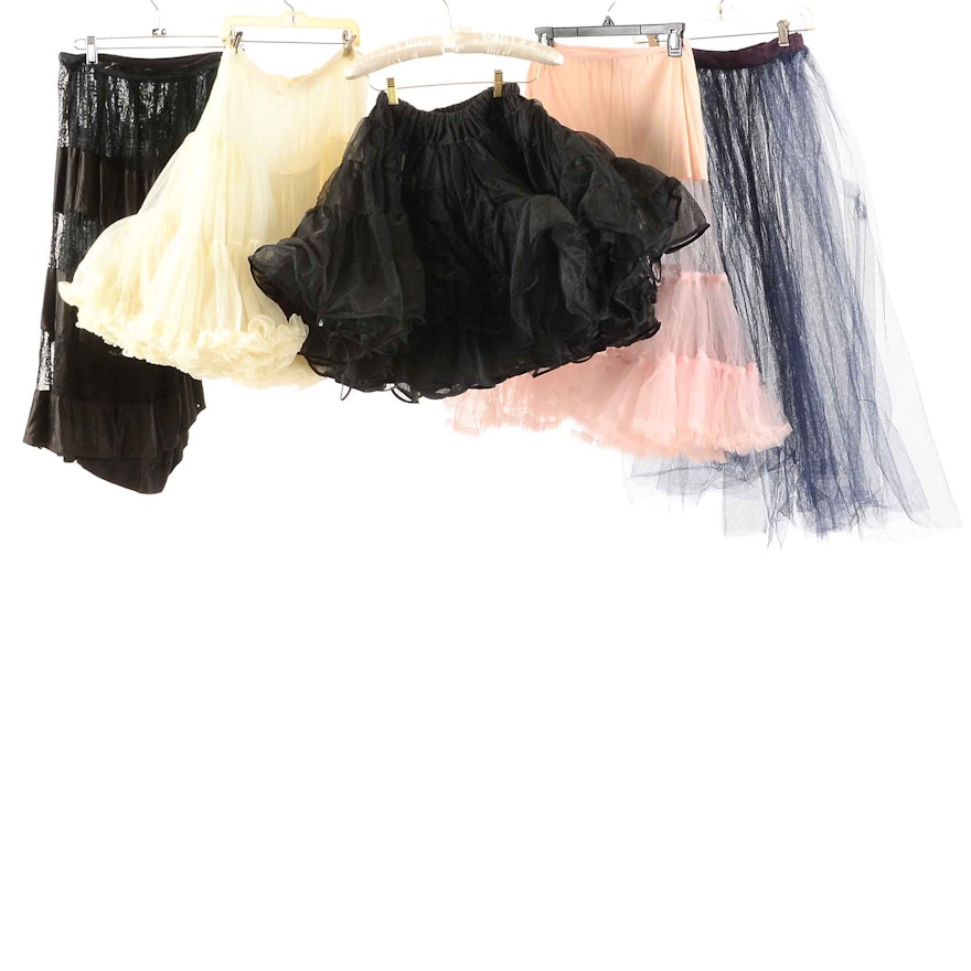 Collection of Vintage Petticoats