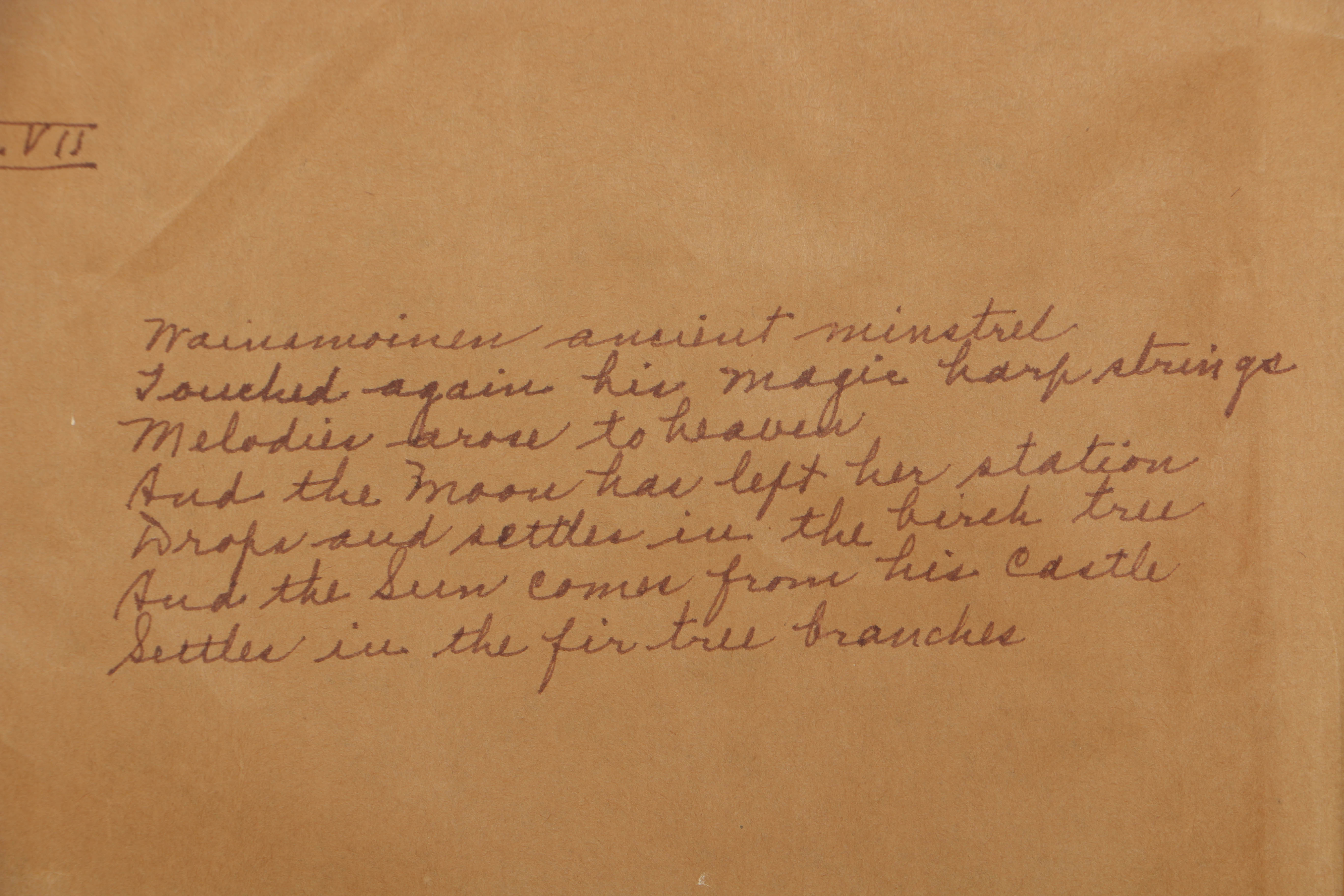 Ida Barbour Carmichael Oil Painting on Canvas "Louhi Steals the Sun & Moon"