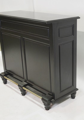 Dry Bar and Two Pier 1 Imports Bar Stools