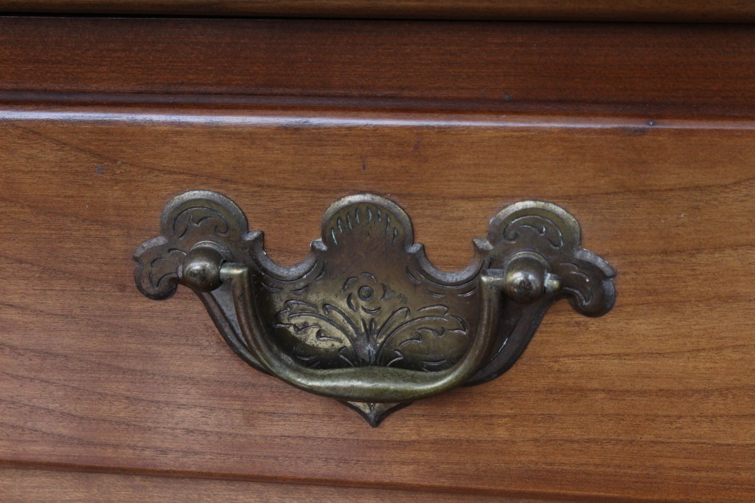 Vintage "Welsh Valley" Cherry China Cabinet by Thomasville