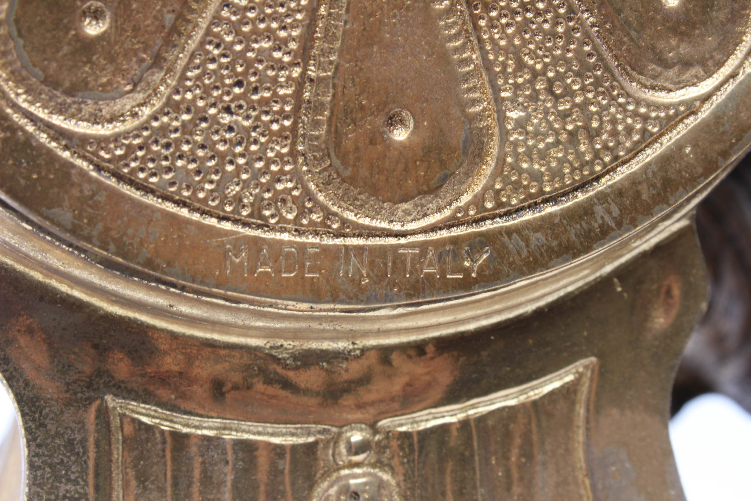 French Louis Auguste Moreau Bronze and Spelter Mantel Clock for Imperial