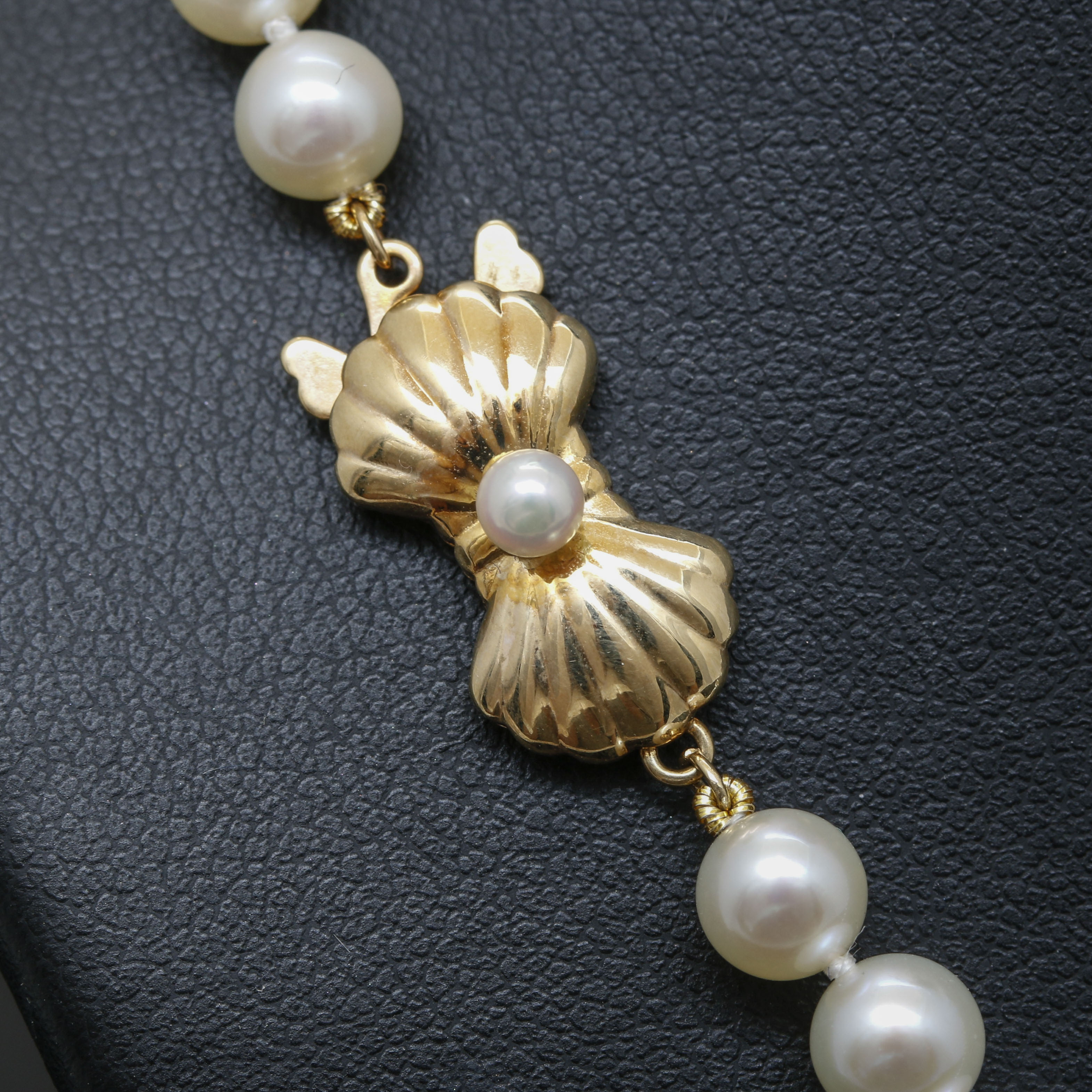 Blue Lagoon 14K Yellow Gold Cultured Pearl Necklace