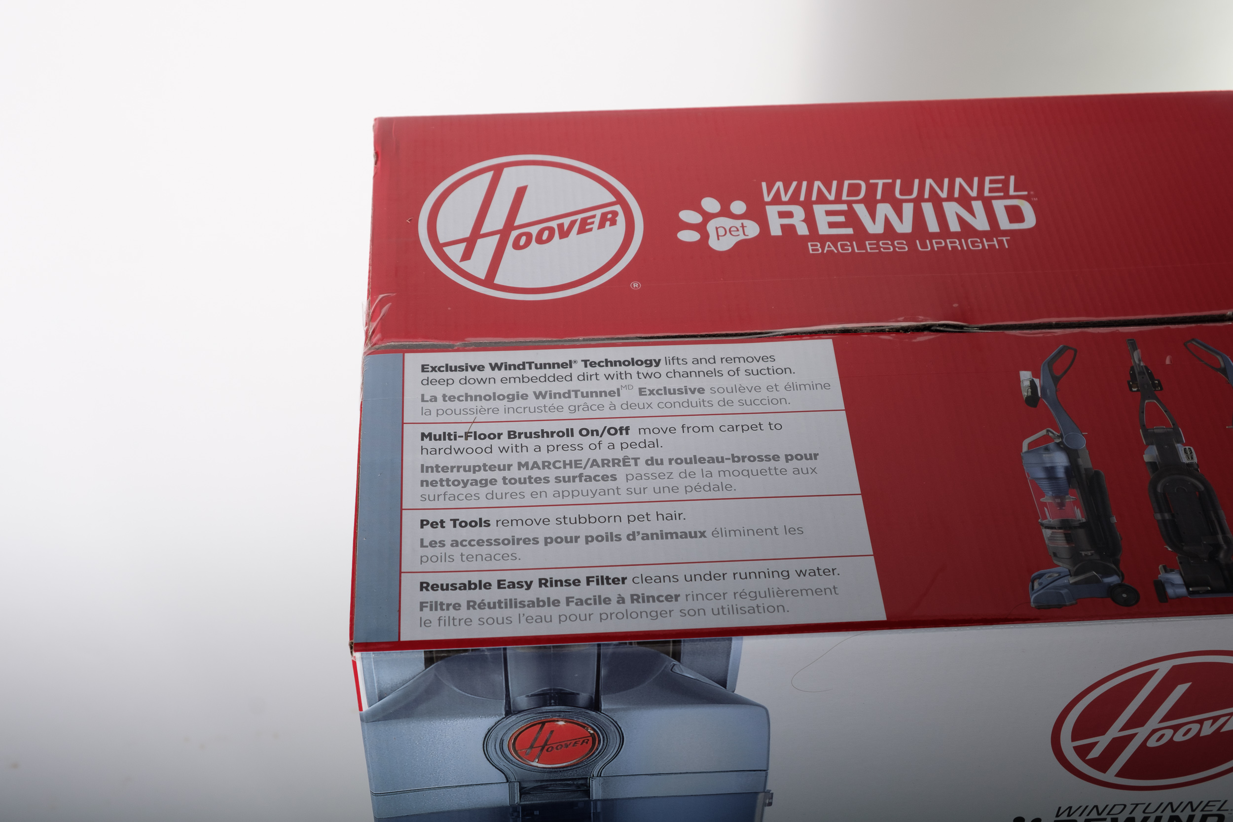 Hoover Wind Tunnel Pet Rewind Vacuum Cleaner