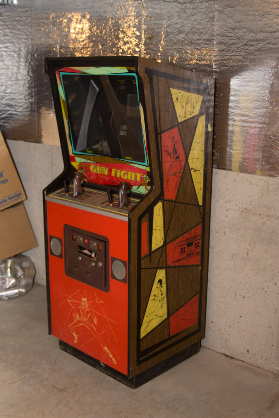 1975 Gun Fight Arcade Game