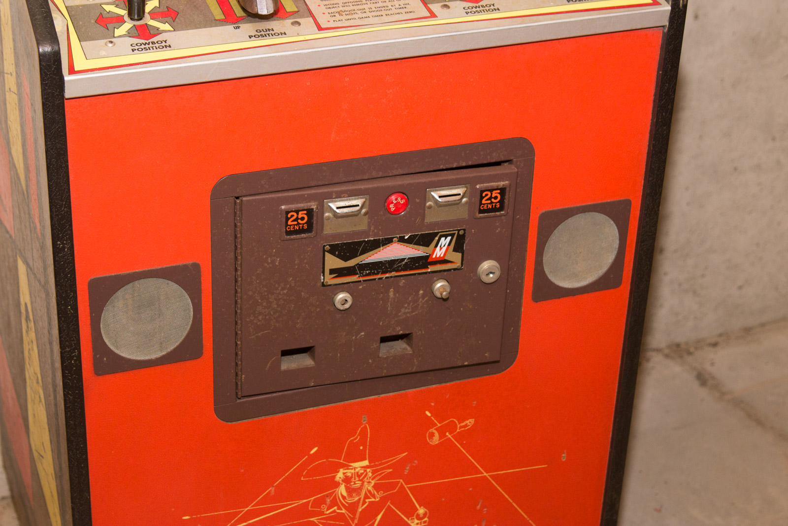 1975 Gun Fight Arcade Game