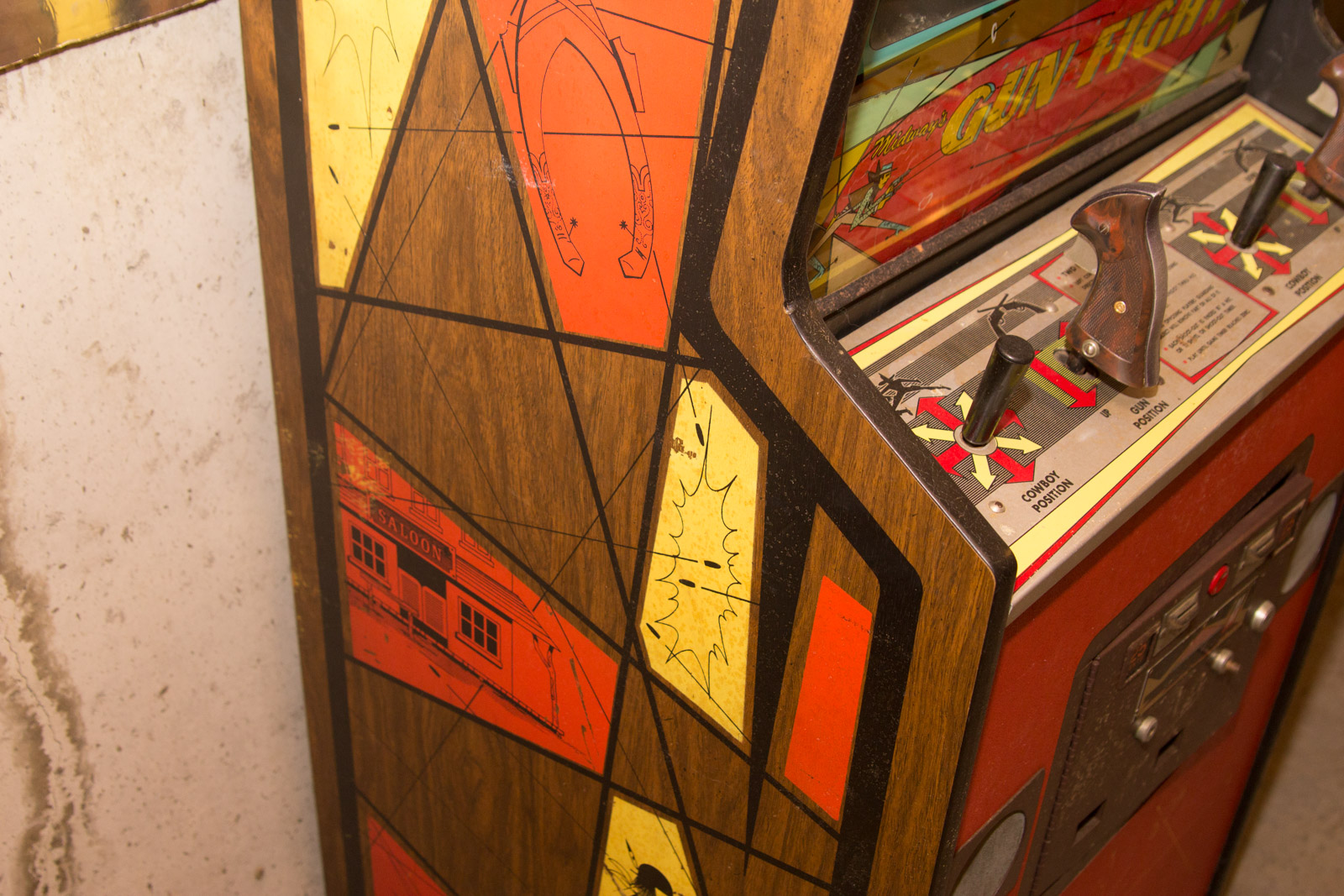 1975 Gun Fight Arcade Game