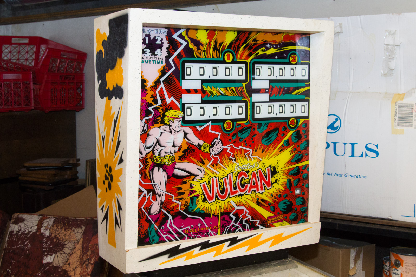 1977 Vulcan Pinball Machine