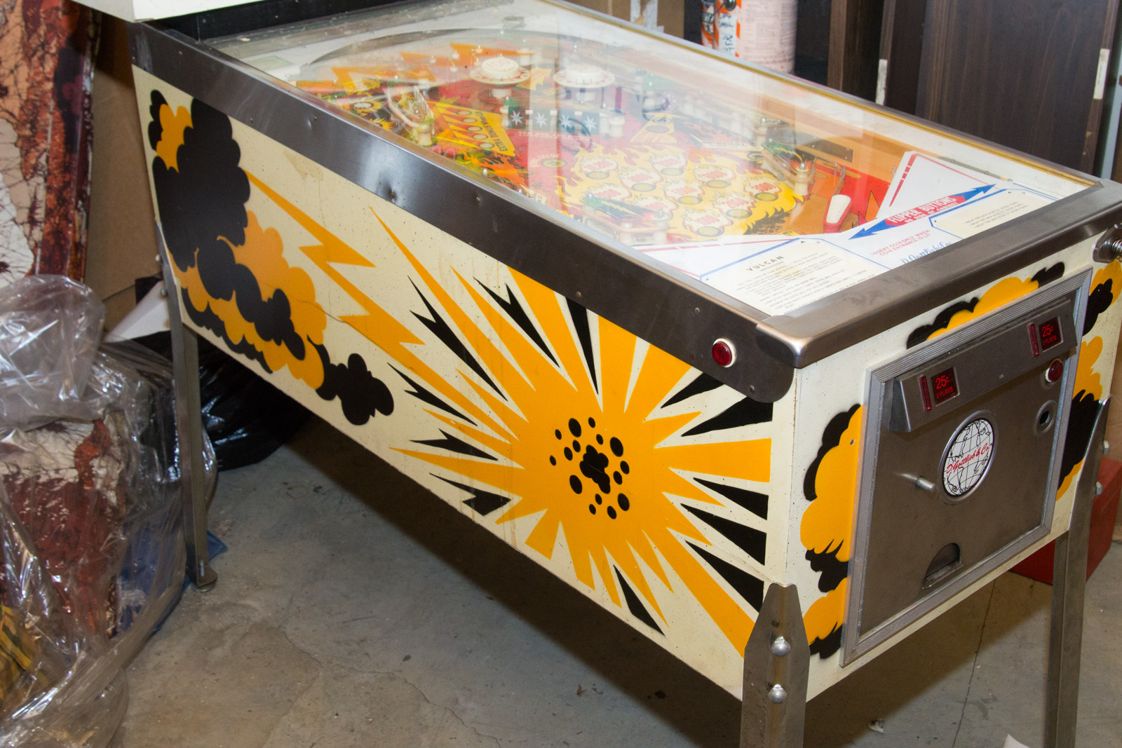 1977 Vulcan Pinball Machine