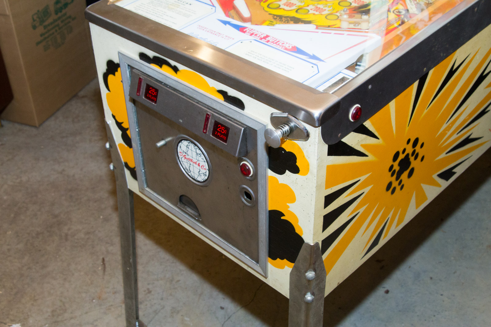 1977 Vulcan Pinball Machine