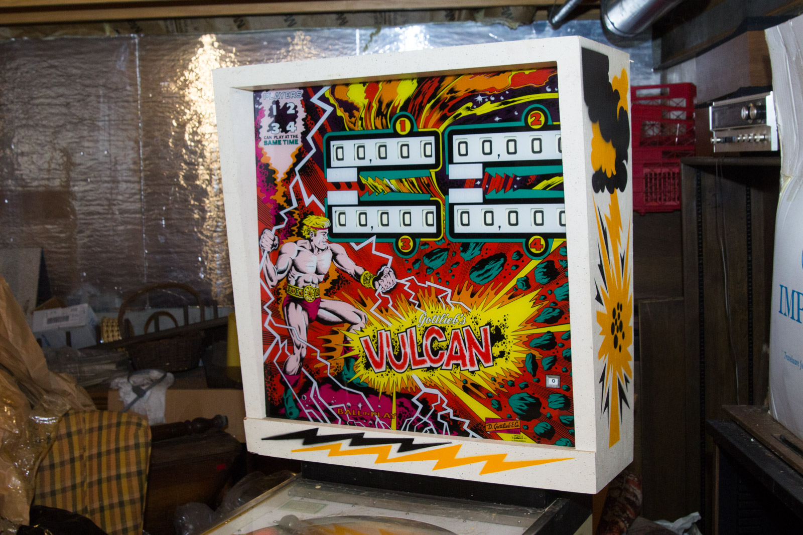 1977 Vulcan Pinball Machine