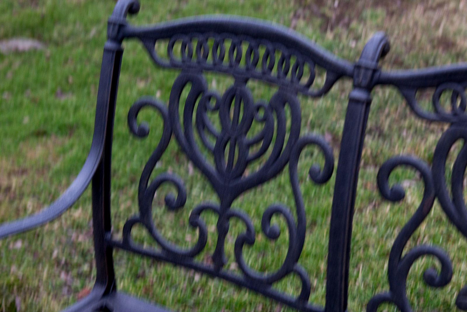 Hanamint Cast Aluminum Benches and Glider