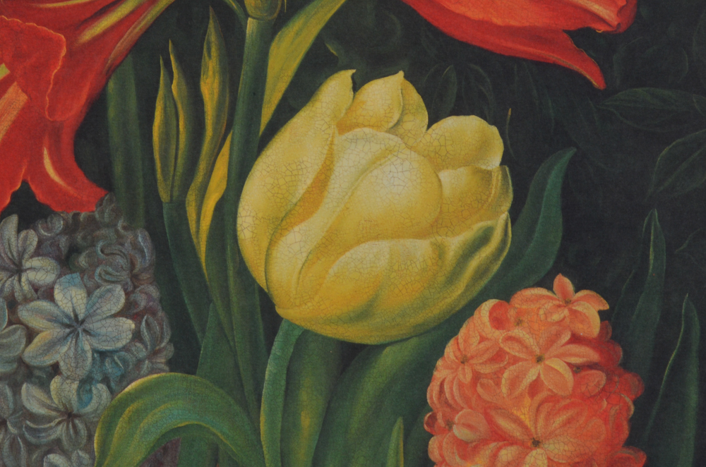 Three Botanical Offset Lithograph Prints