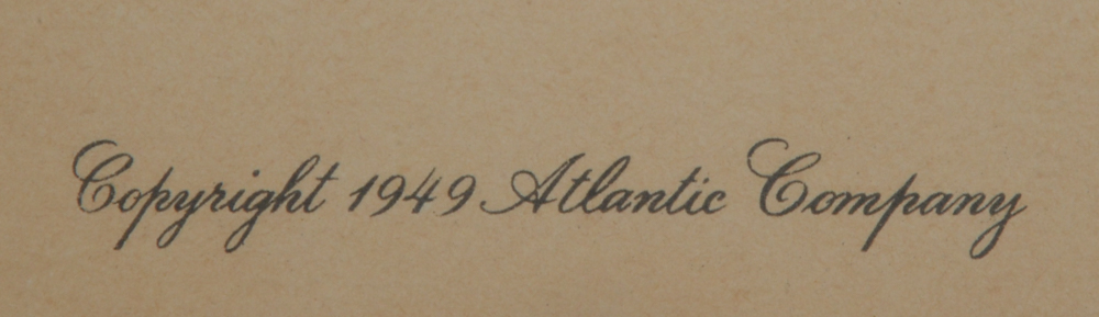 Three Botanical Offset Lithograph Prints