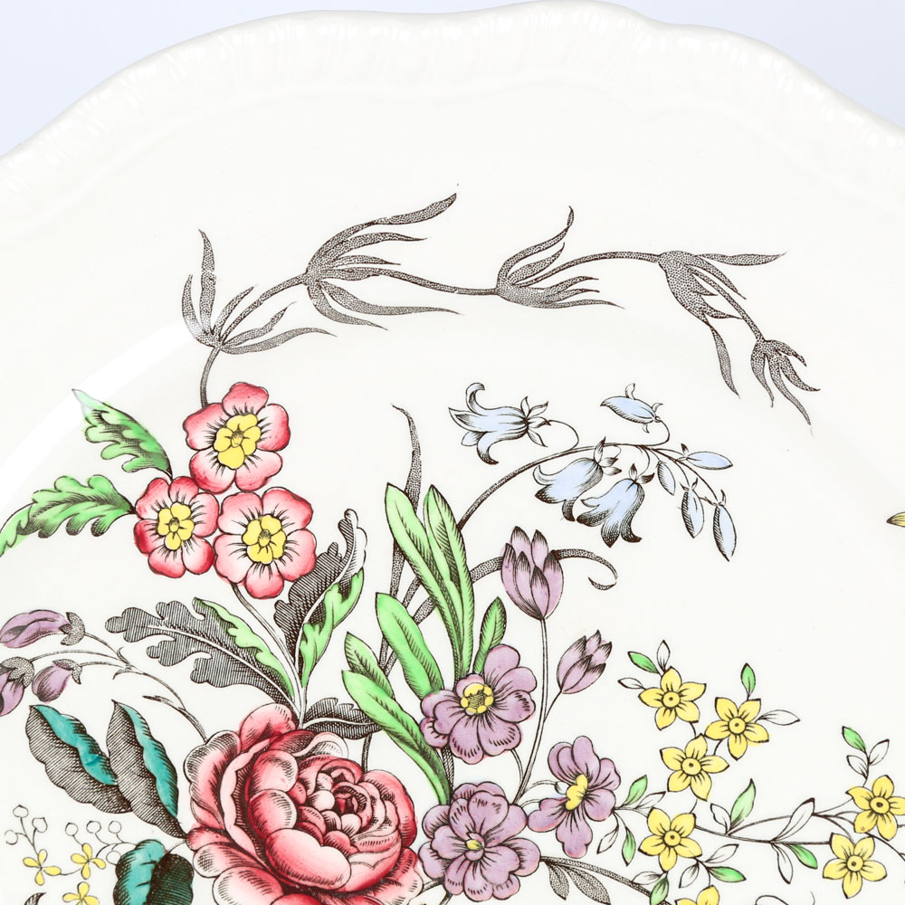 Copeland Spode "Romney" and "Gainsborough" Earthenware Plates