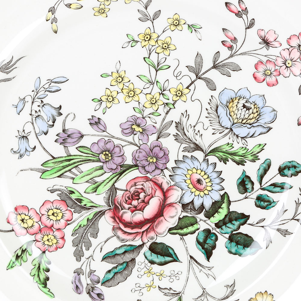 Copeland Spode "Romney" and "Gainsborough" Earthenware Plates