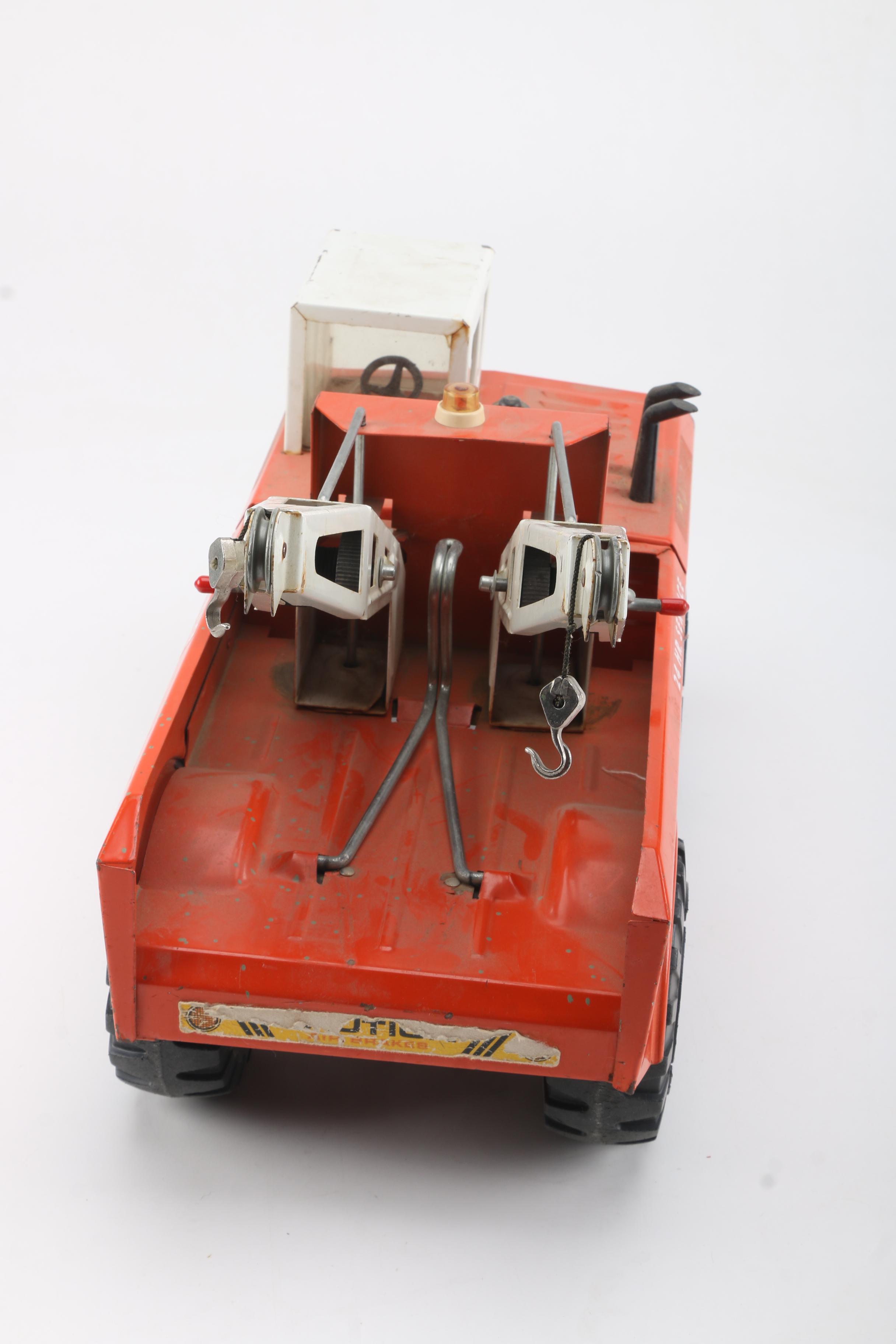 Circa 1970s Tonka Pressed Steel Wrecker Truck