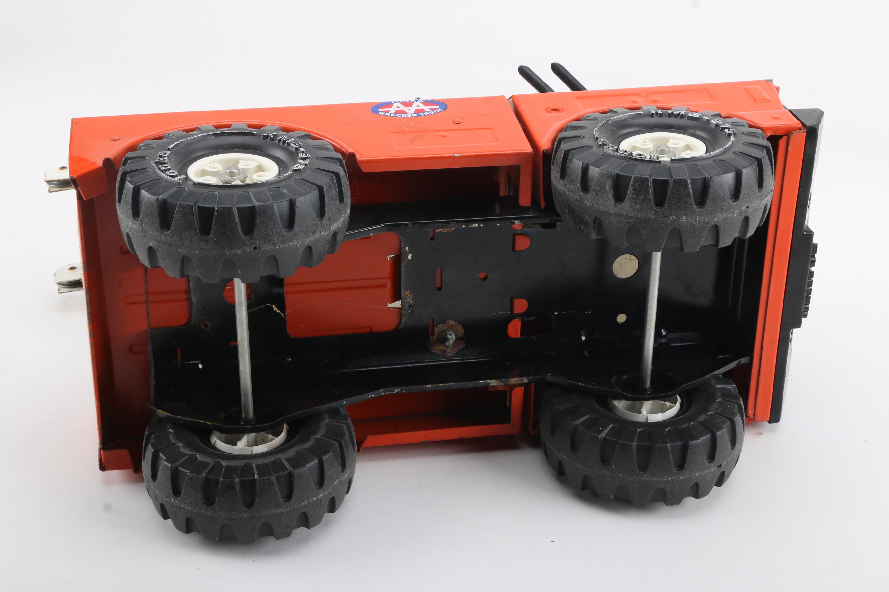 Circa 1970s Tonka Pressed Steel Wrecker Truck