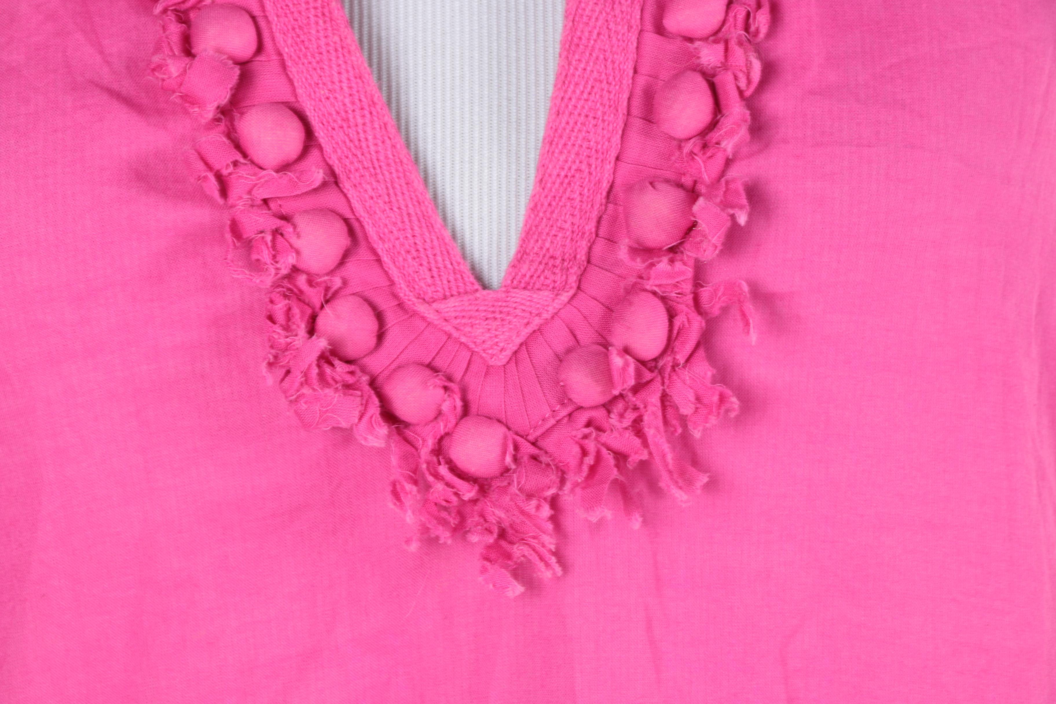 Tory Burch Pink Tunic