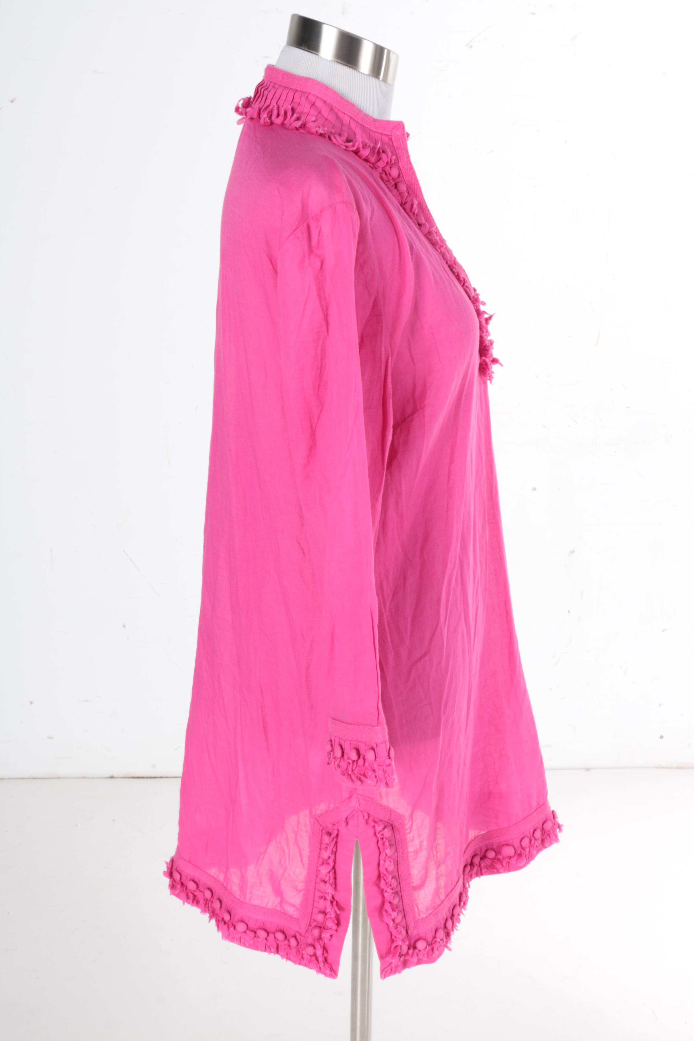 Tory Burch Pink Tunic