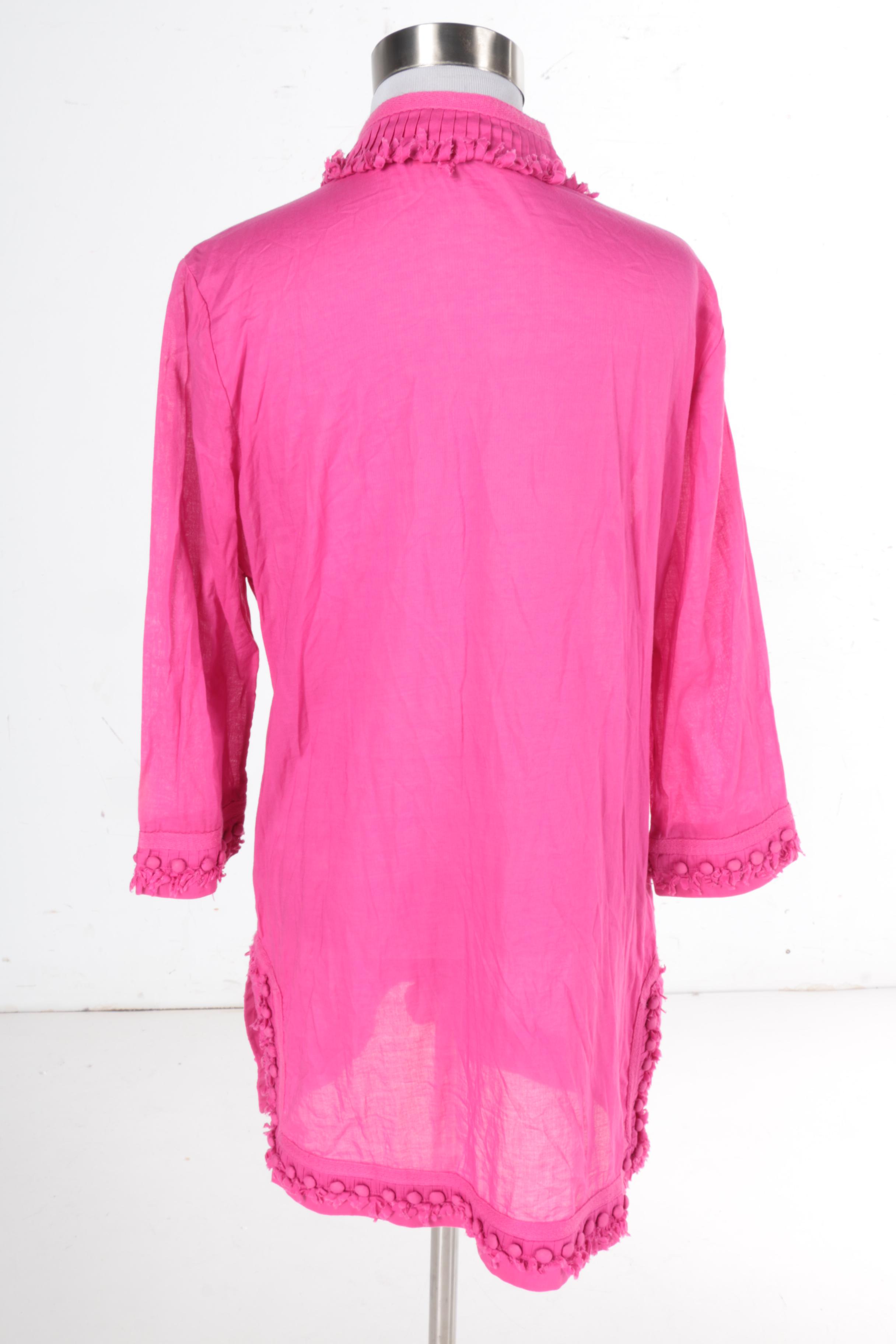 Tory Burch Pink Tunic