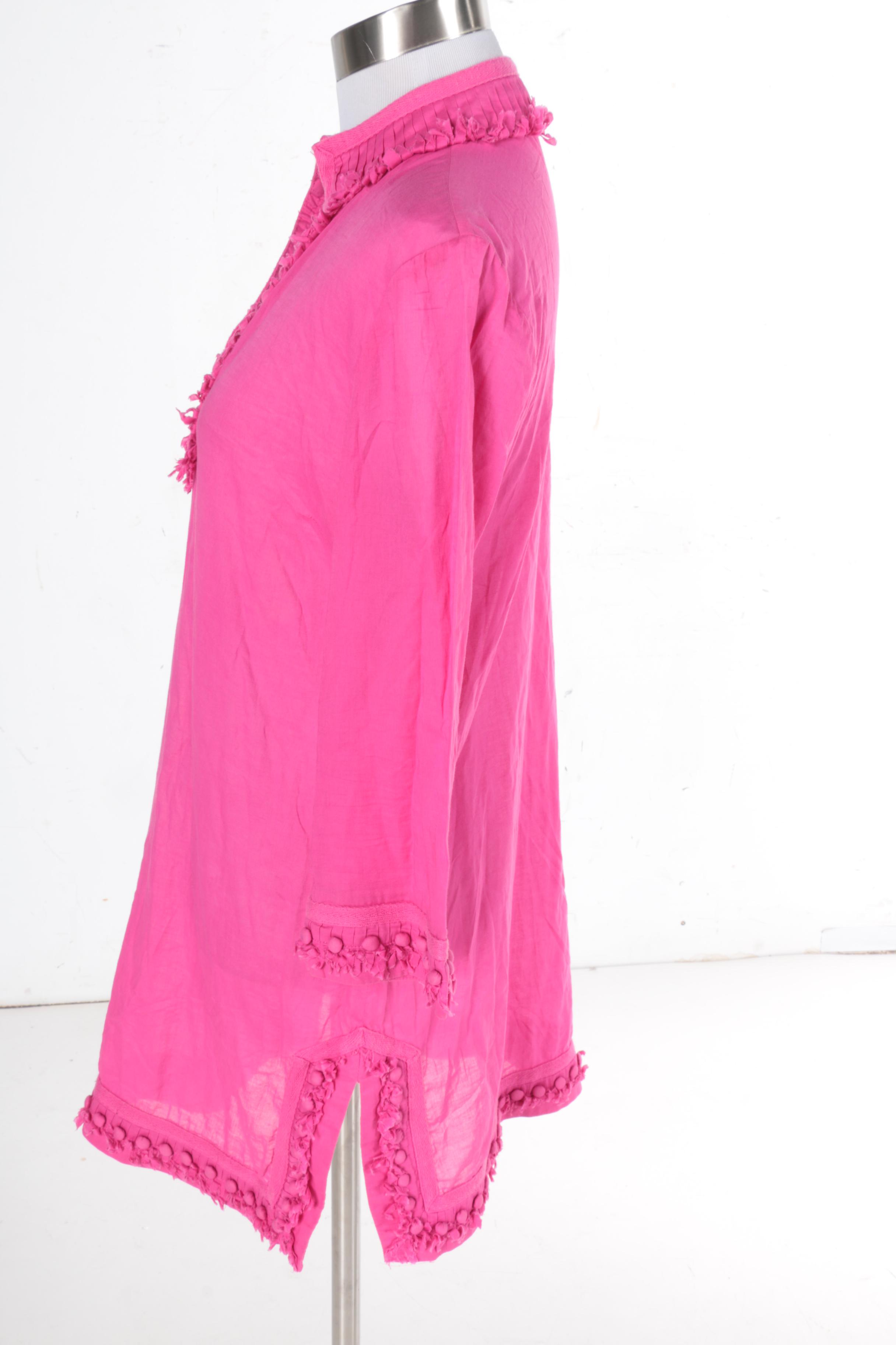 Tory Burch Pink Tunic