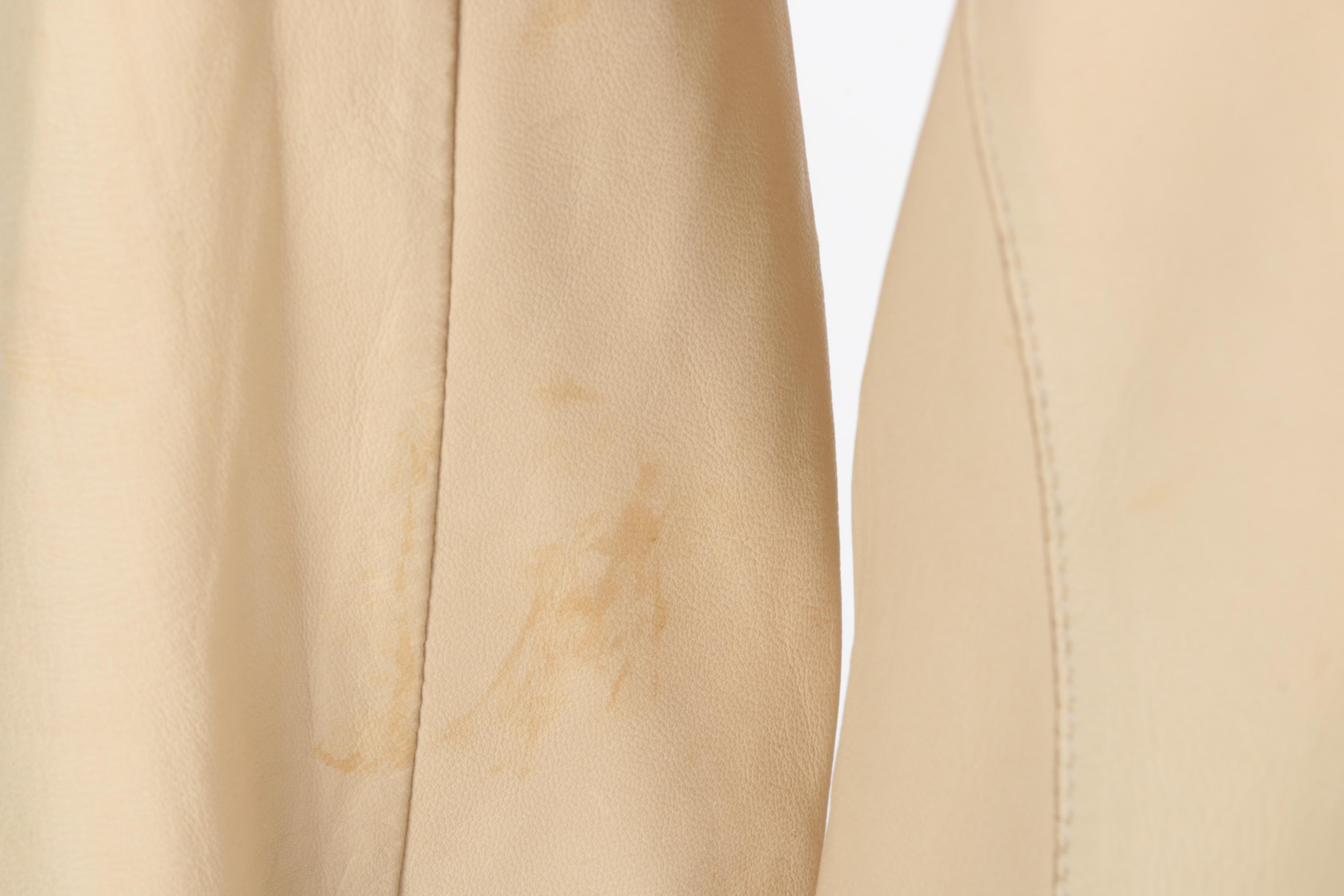 Women's Prada Beige Leather Jacket