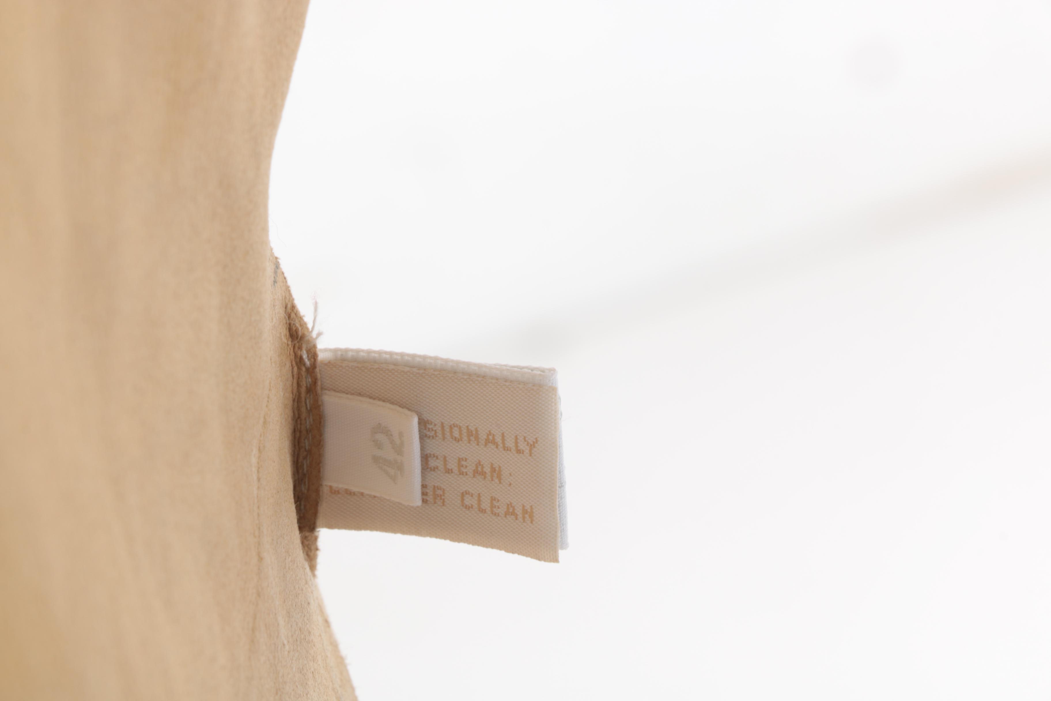 Women's Prada Beige Leather Jacket