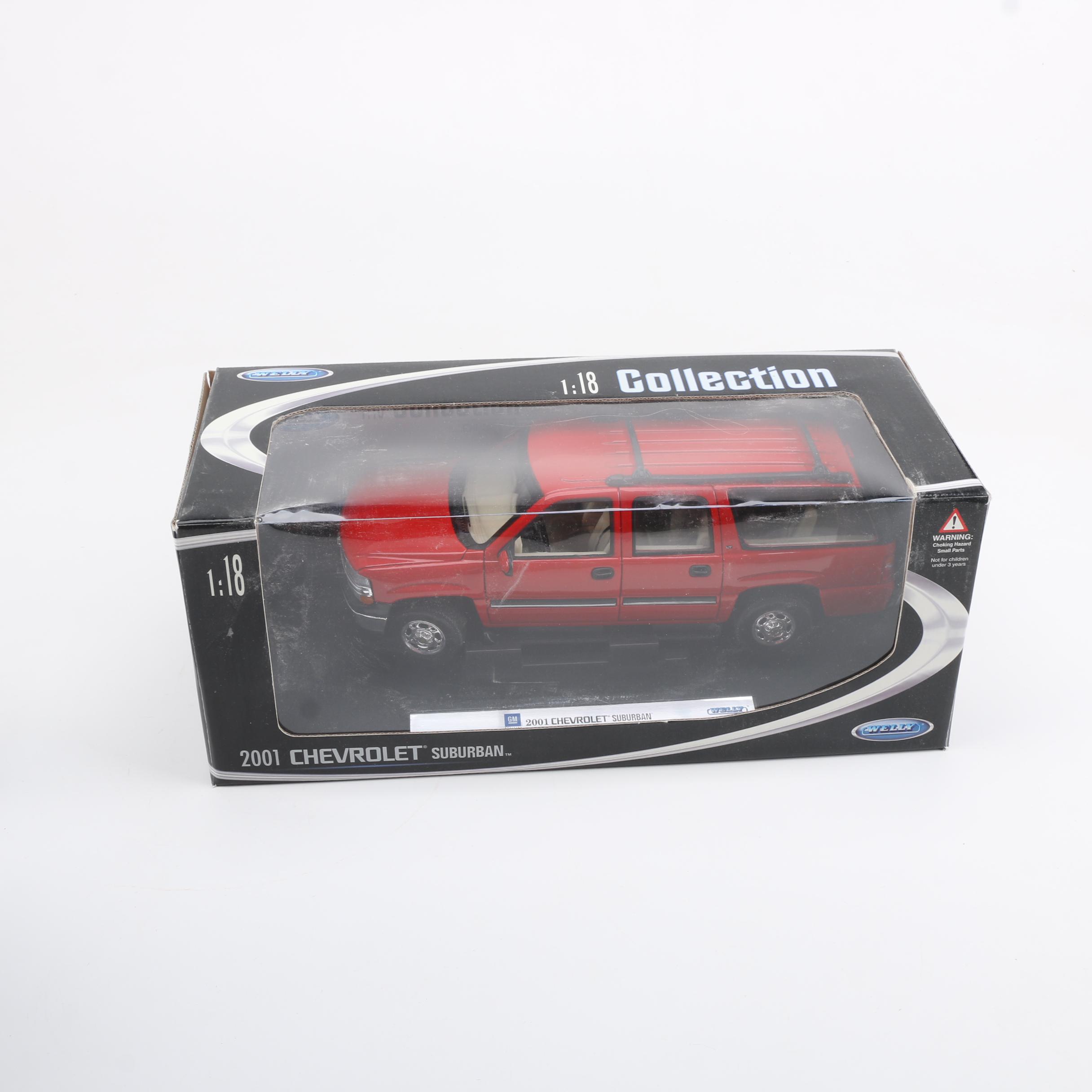 2001 Chevrolet Suburban Die-Cast SUV by Welly