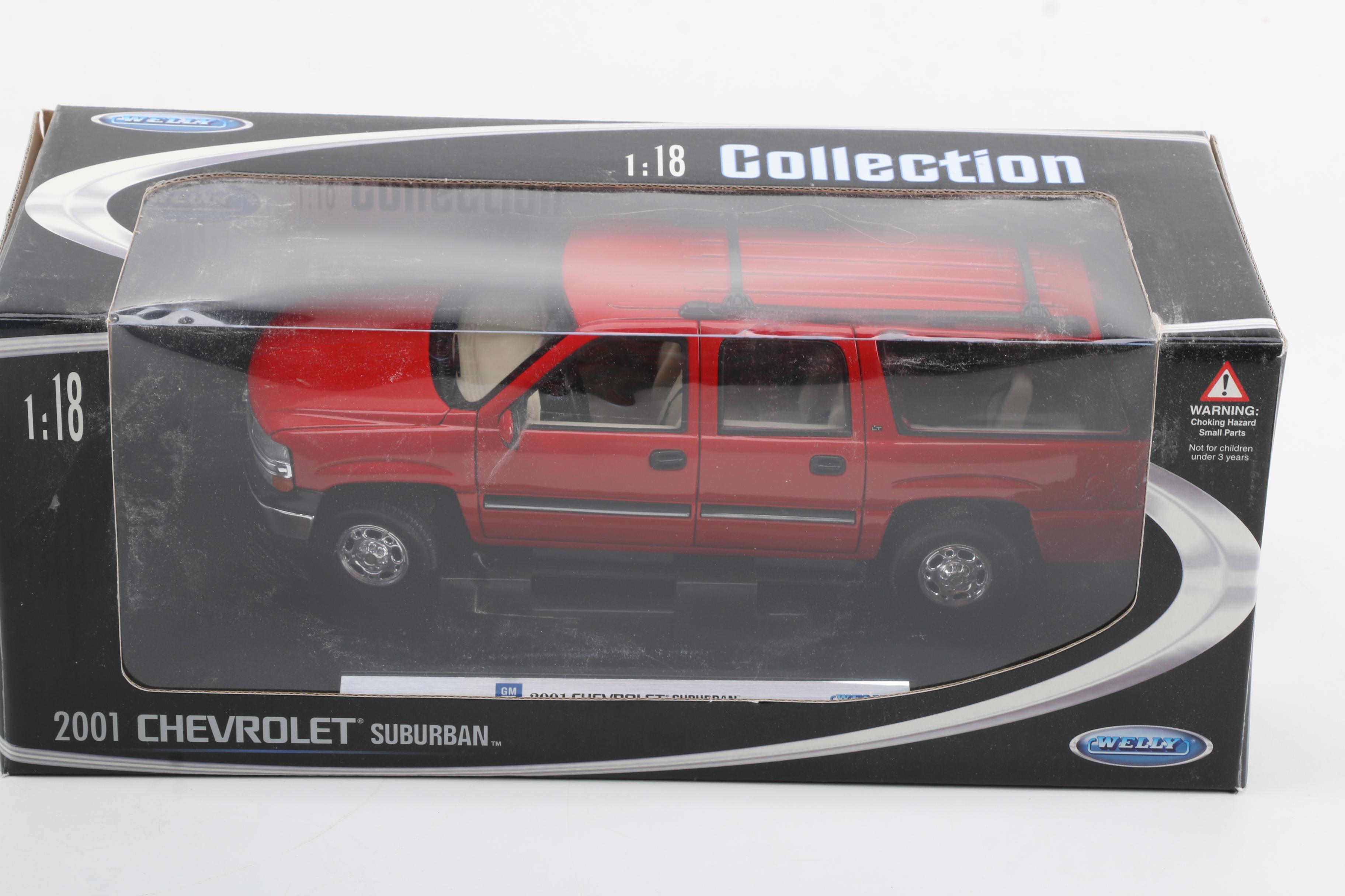 2001 Chevrolet Suburban Die-Cast SUV by Welly