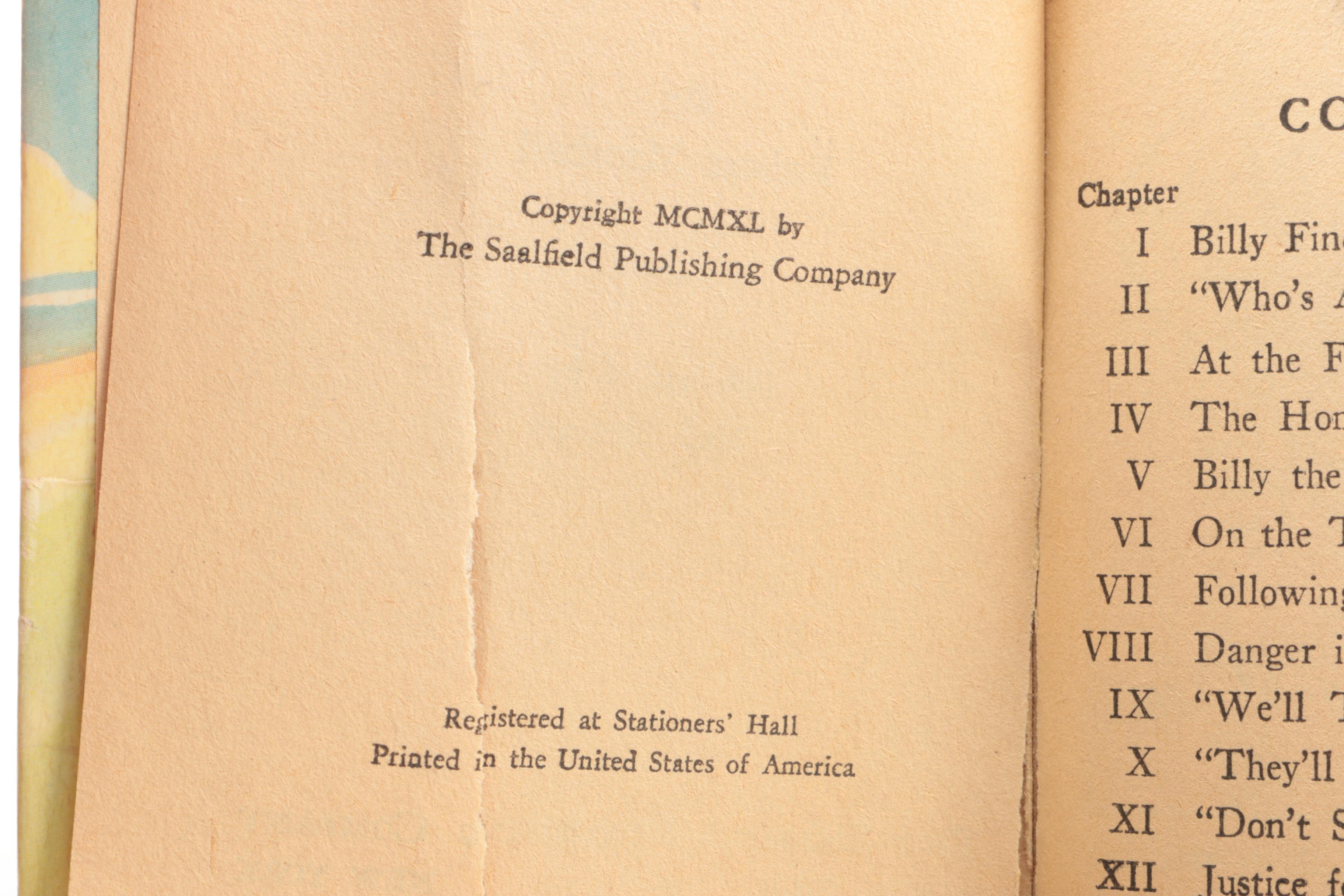 Young Adult Novels featuring "Tom Swift"