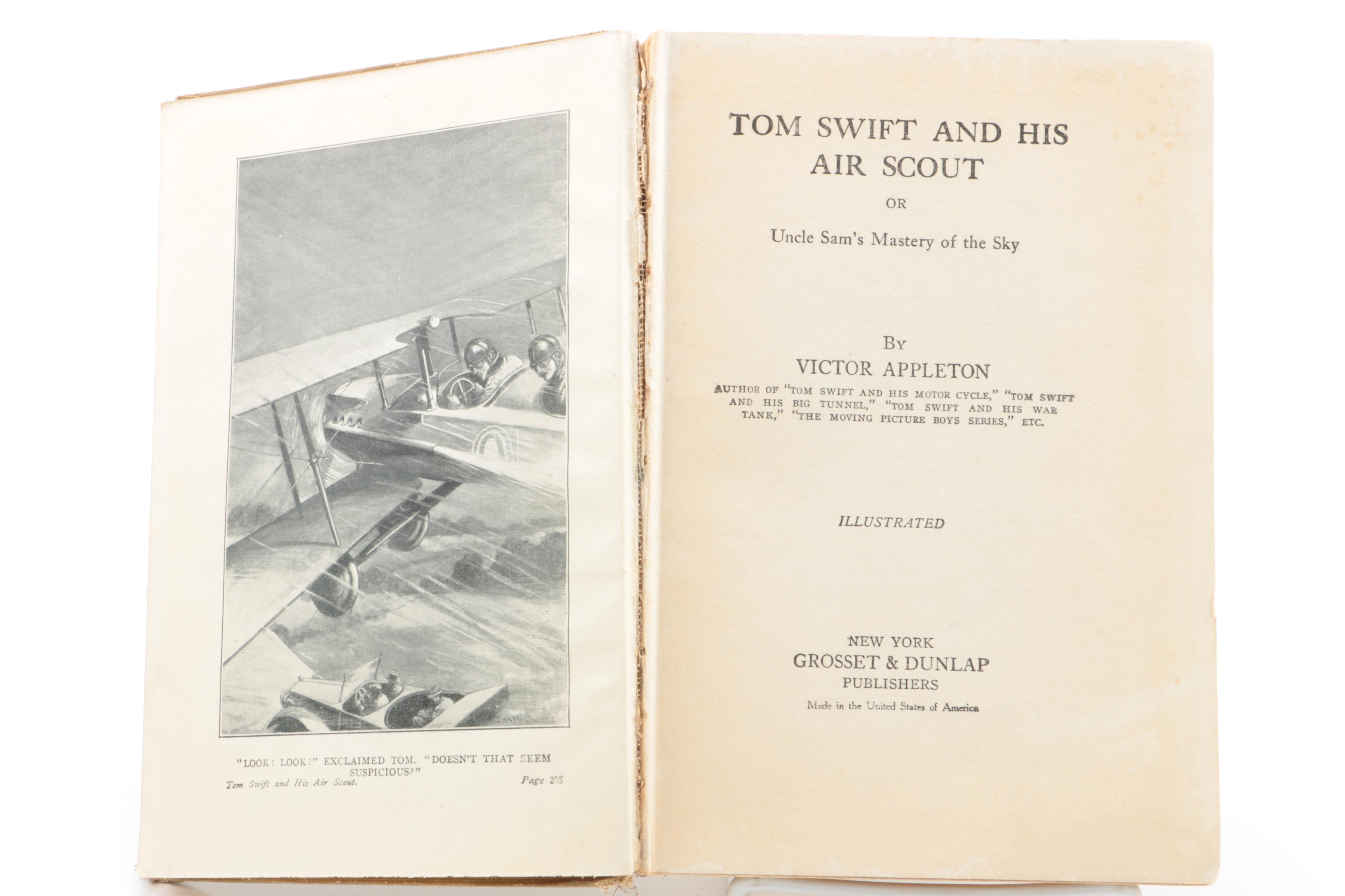 Young Adult Novels featuring "Tom Swift"