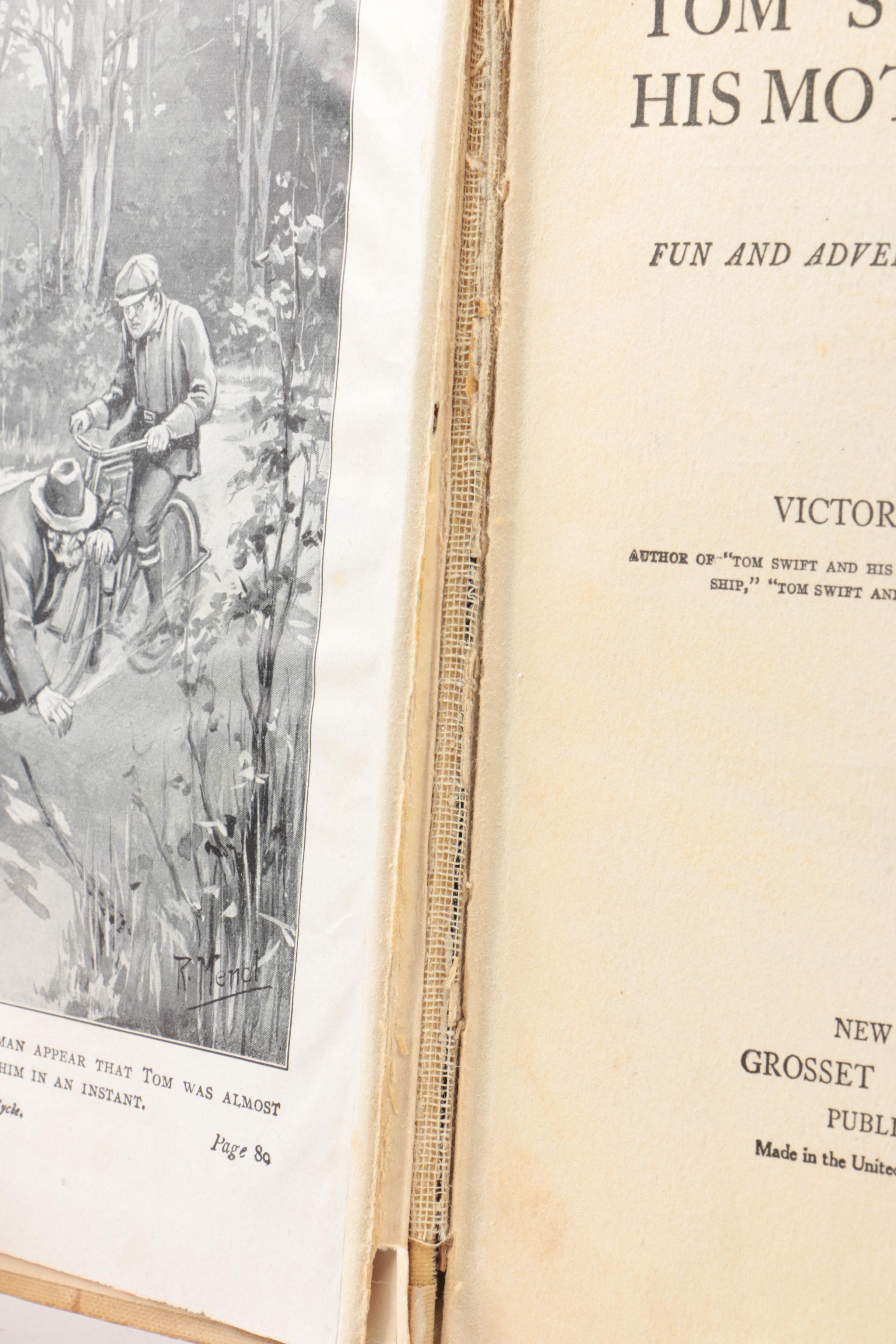 Young Adult Novels featuring "Tom Swift"