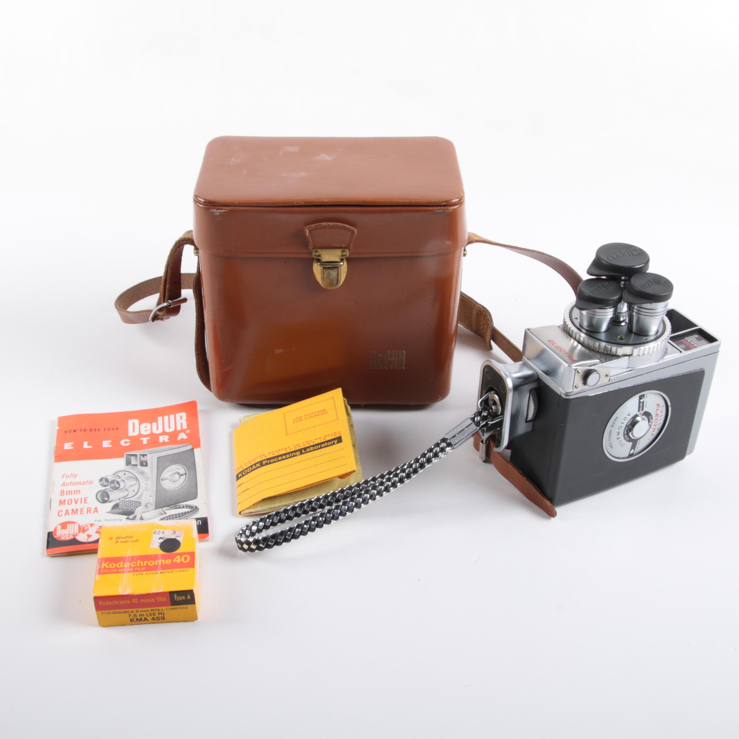 DeJur Electra Movie Camera With Case