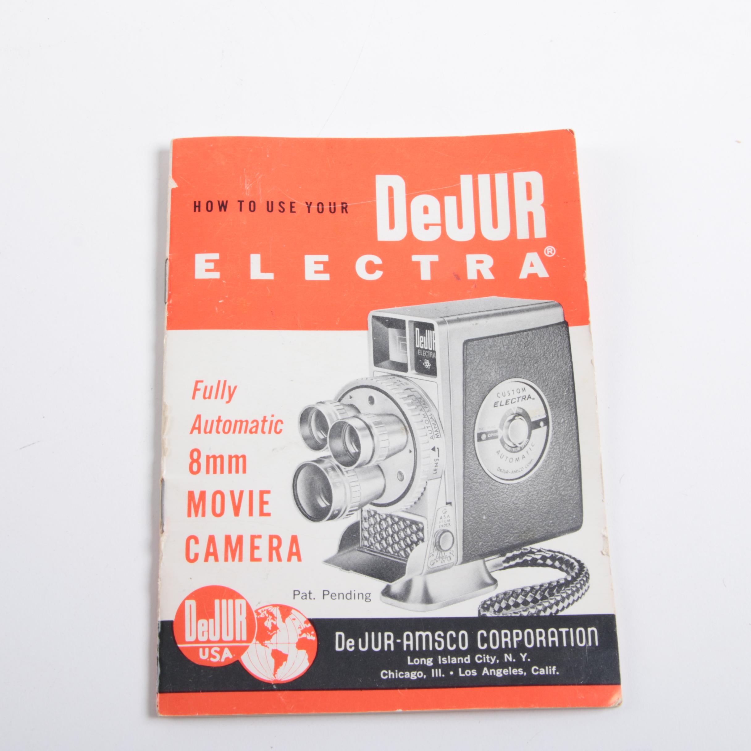 DeJur Electra Movie Camera With Case