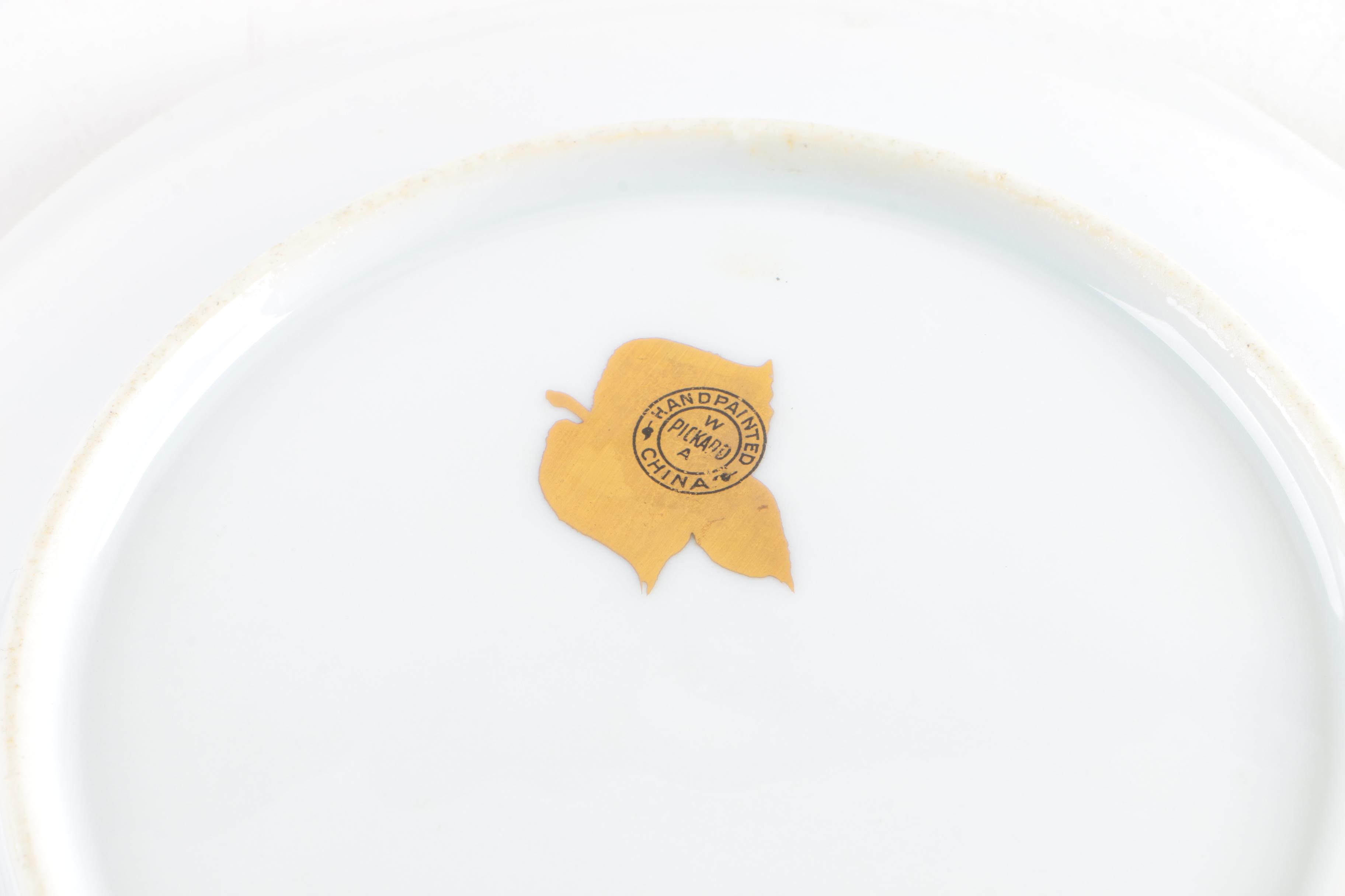 Antique and Vintage Porcelain Tableware Including Pickard