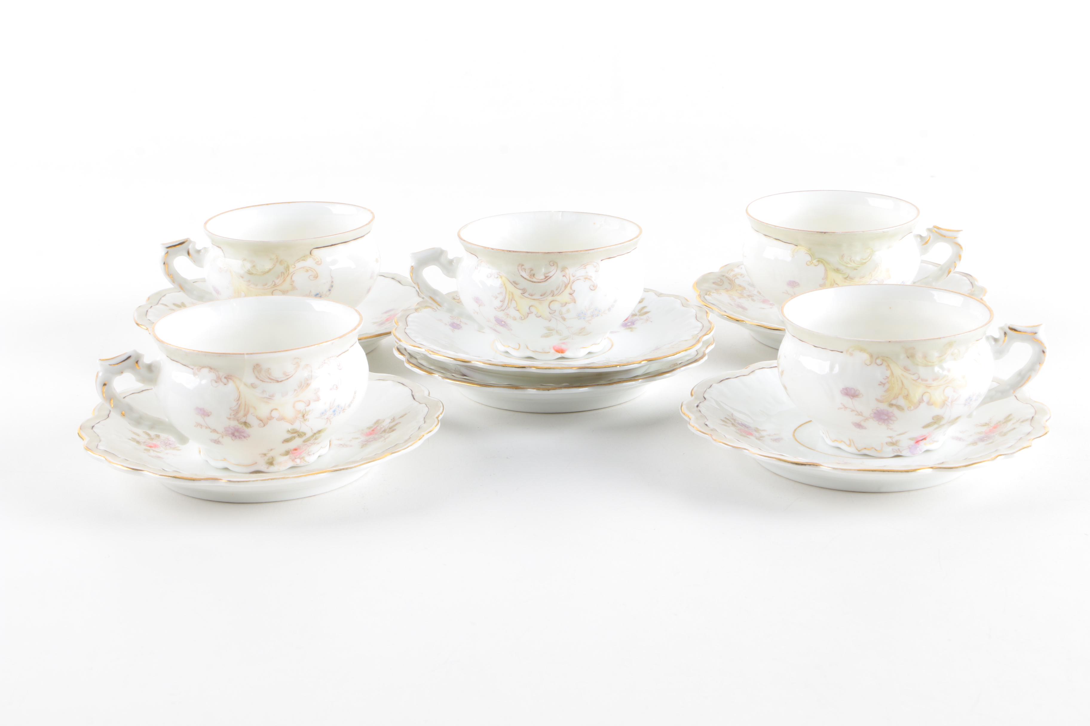 Antique and Vintage Porcelain Tableware Including Pickard