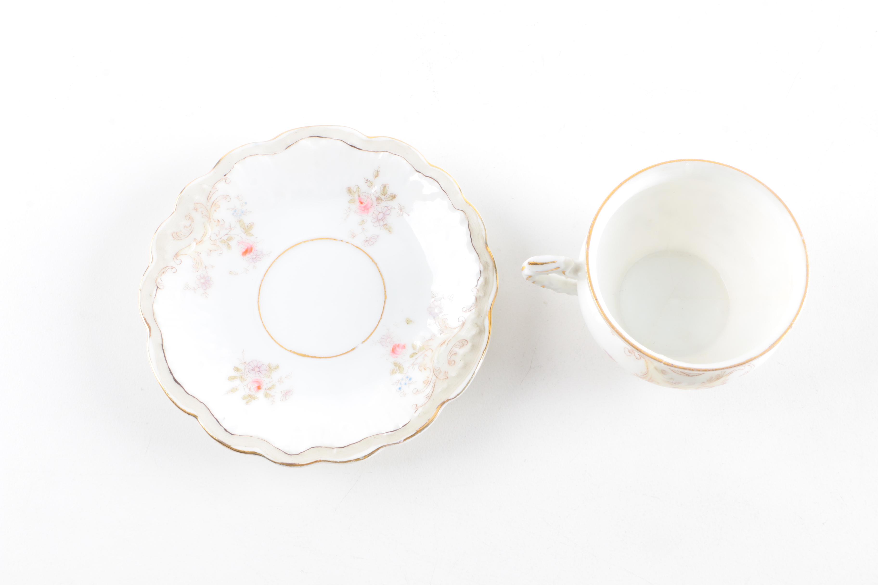 Antique and Vintage Porcelain Tableware Including Pickard