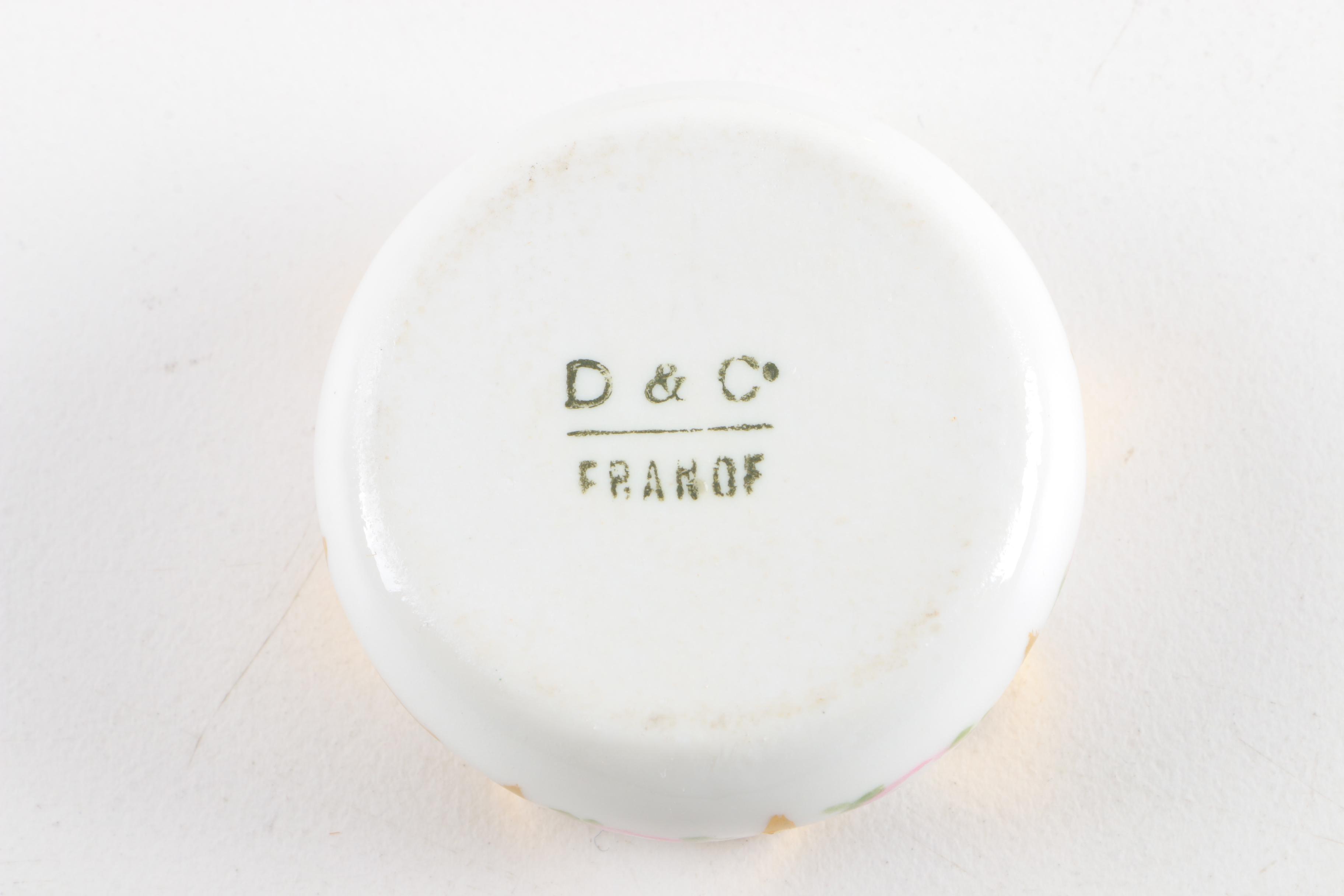 Antique and Vintage Porcelain Tableware Including Pickard