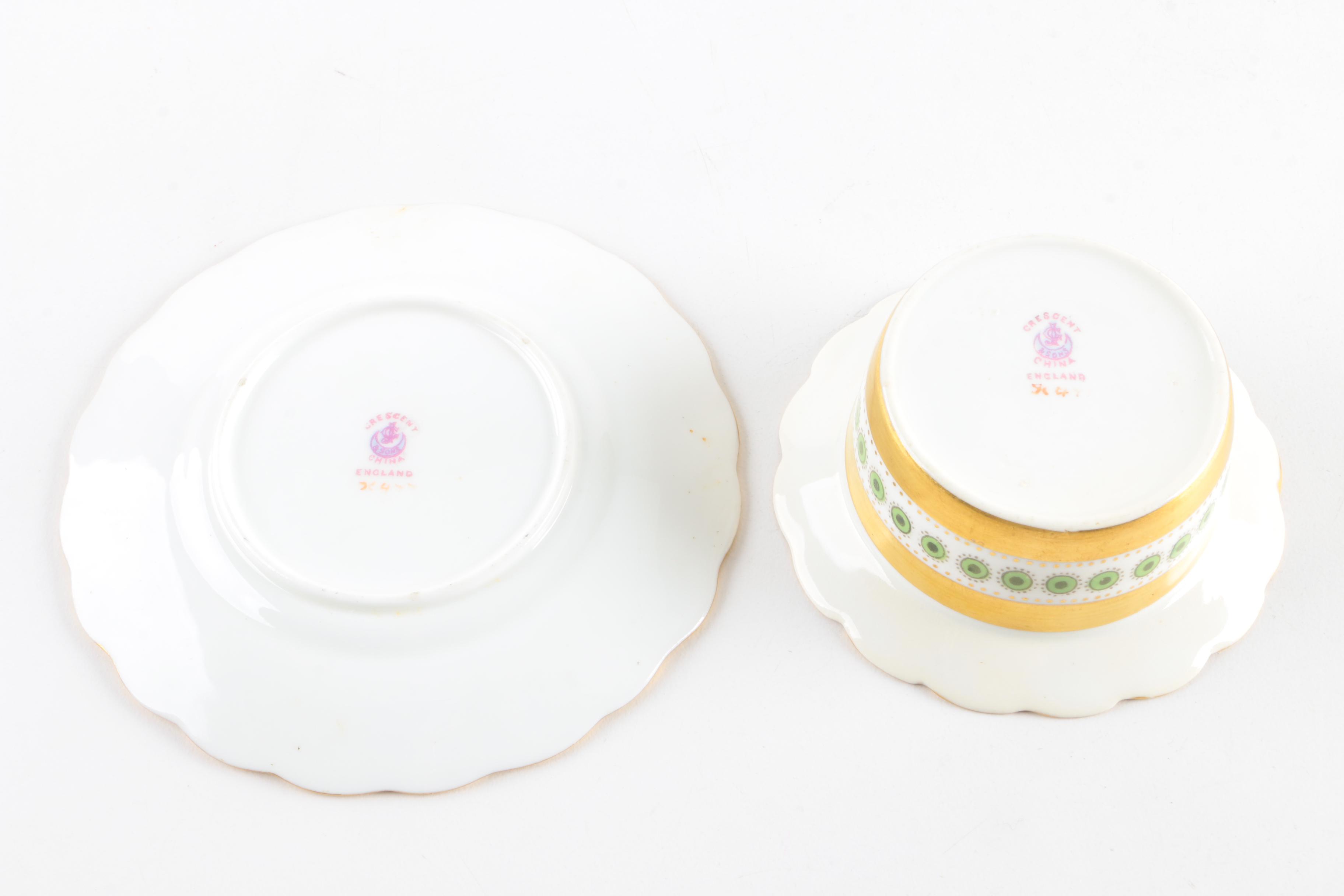 Antique and Vintage Porcelain Tableware Including Pickard