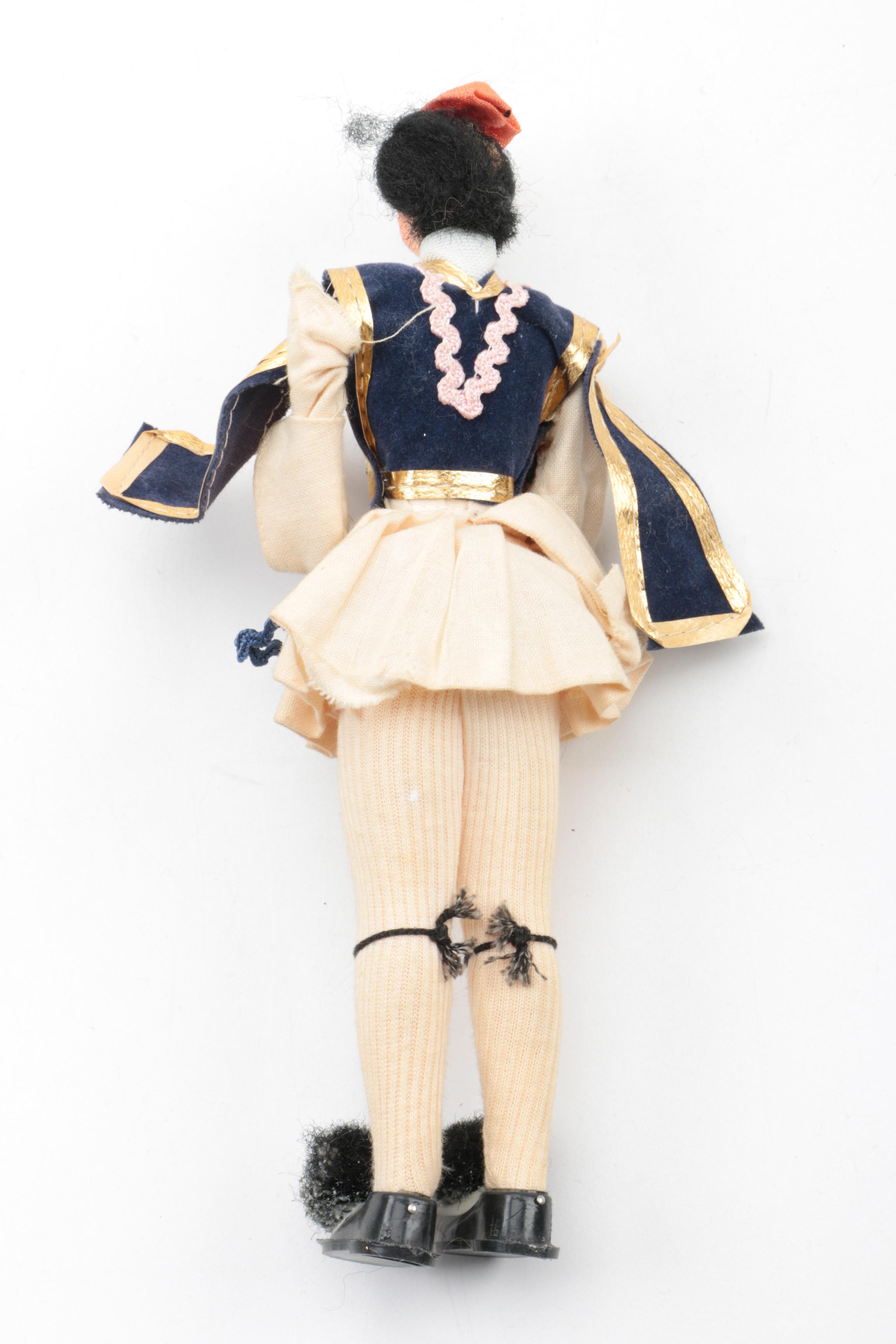 Hand Crafted International Souvenir Dolls