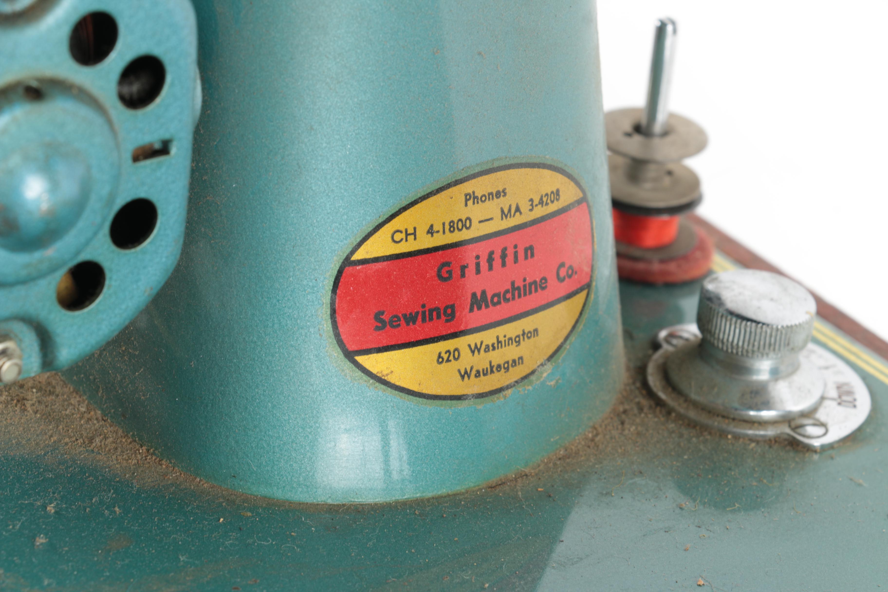 Vintage Revere Electric Sewing Machine