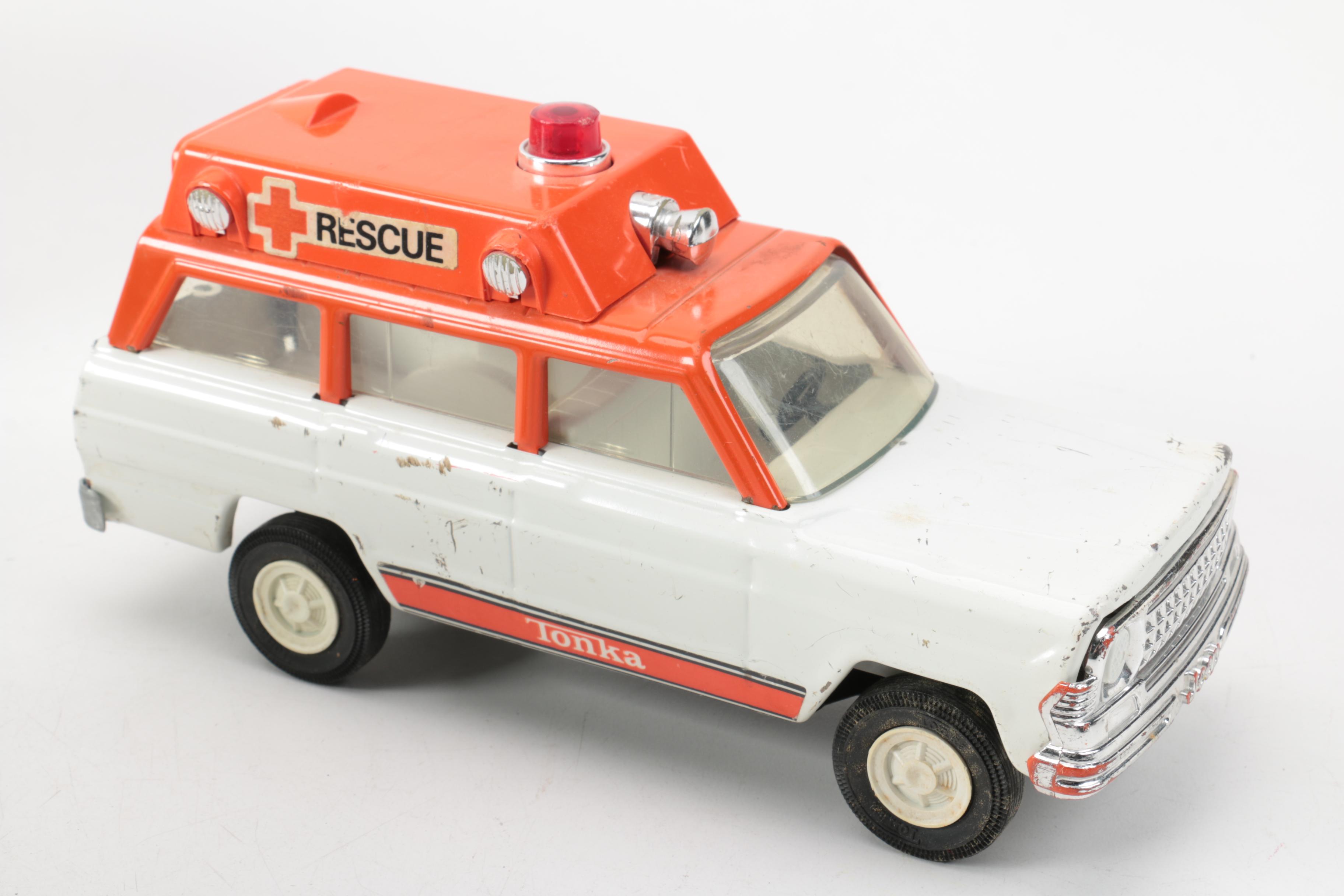 Tin and Pressed Steel Trucks Including Tonka